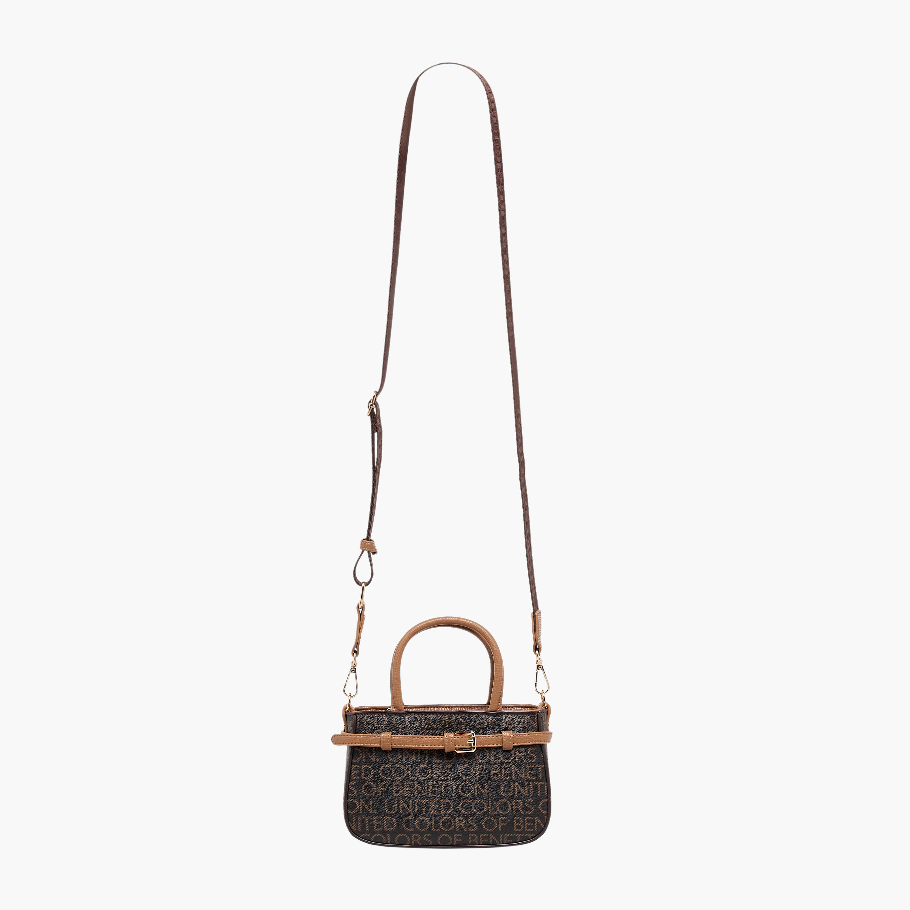 شنطة كروس بودي بحزام قابل للتعديل وطبعات من يونايتد كلرز أو بينيتون-women-bagsandwallets-handbags-image-1
