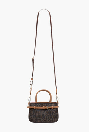 شنطة كروس بودي بحزام قابل للتعديل وطبعات من يونايتد كلرز أو بينيتون-women-bagsandwallets-handbags-image-1