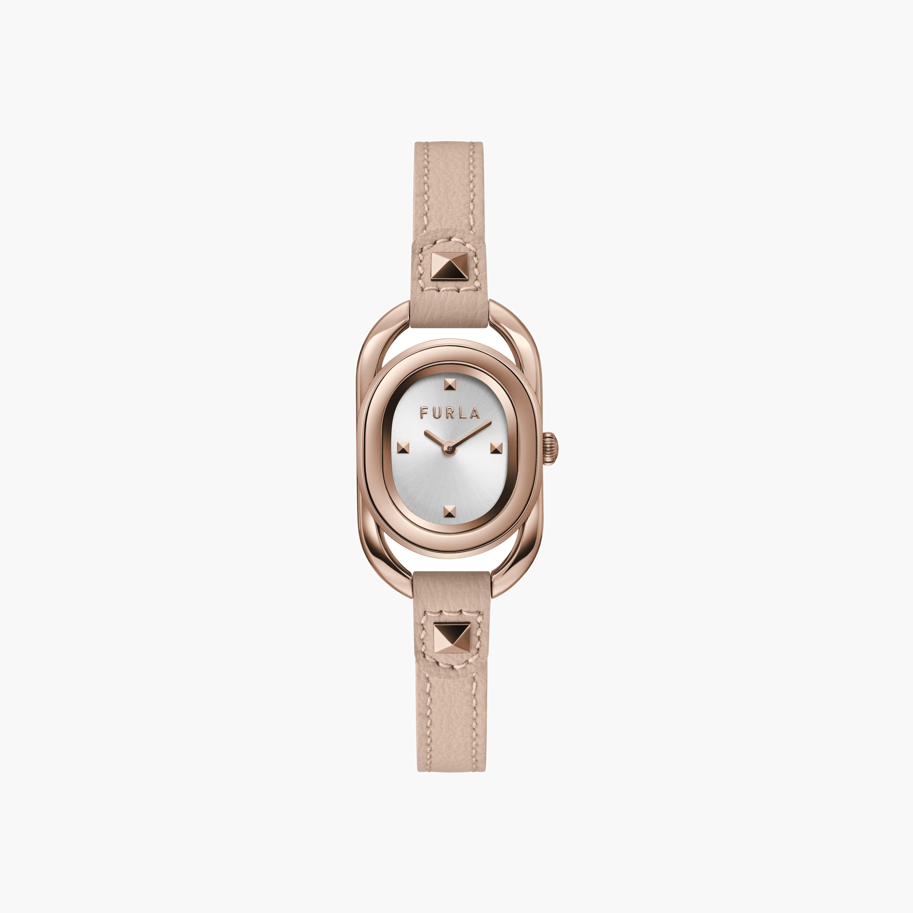 ساعة تناظرية بسوار جلدي مرصع 24 مم-women-watchesandjewellery-watches-image-1