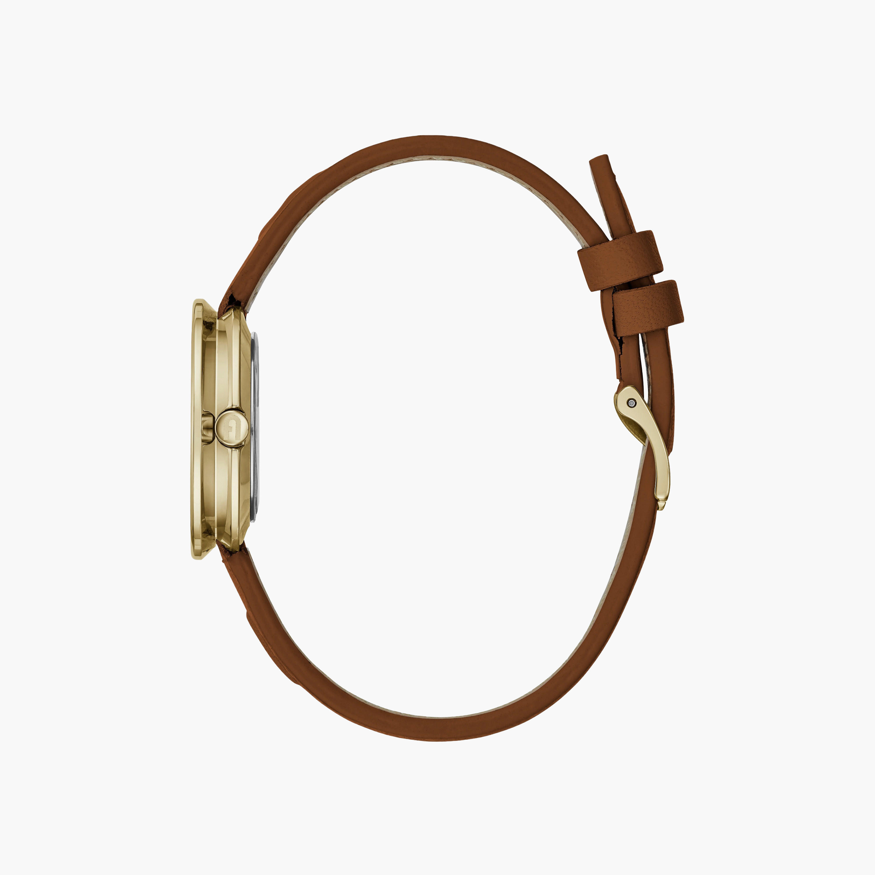 ساعة جلدية بإطار شعار 30 مم-women-watchesandjewellery-watches-image-2