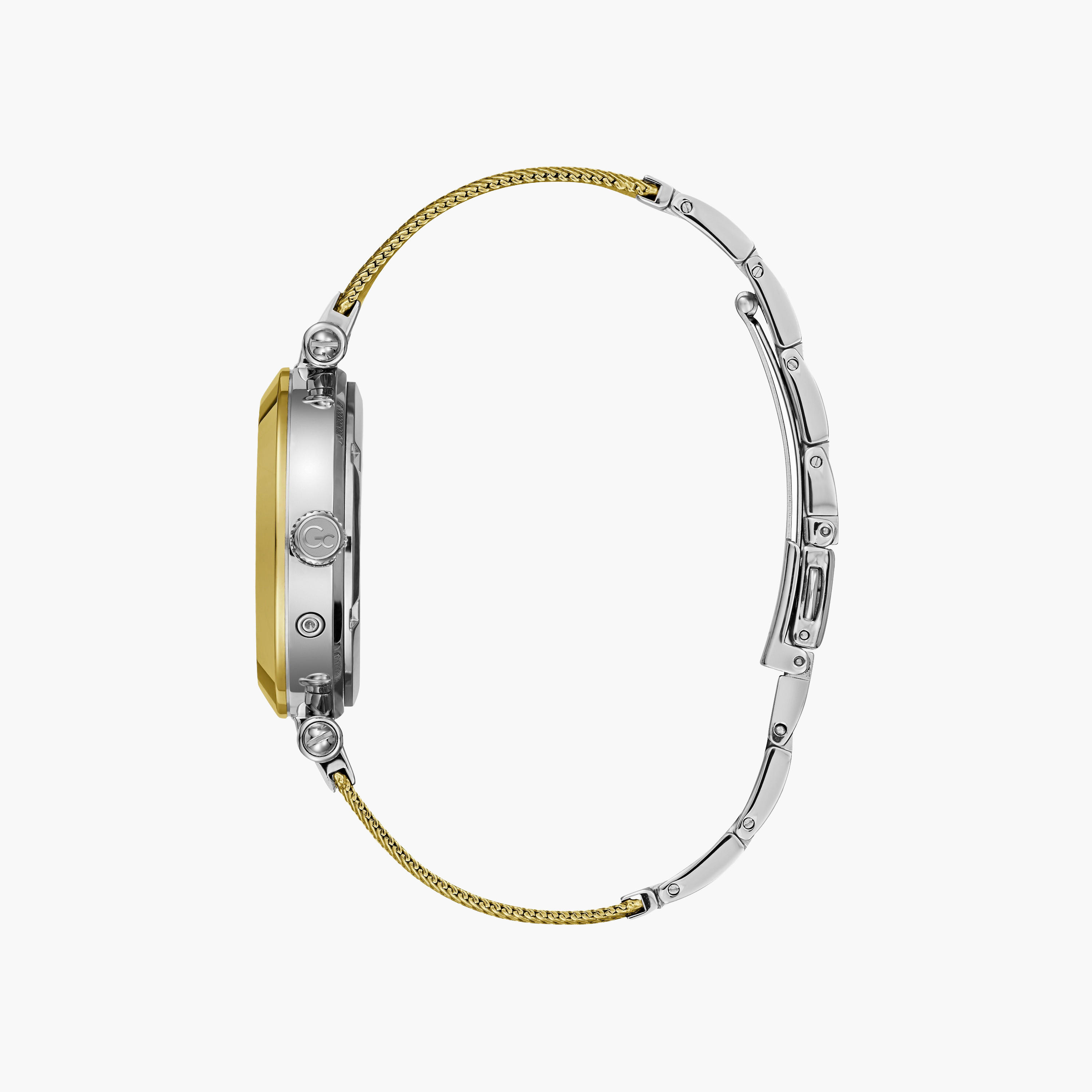 Guess Two Tone Analogue Watch-women-watchesandjewellery-watches-image-3