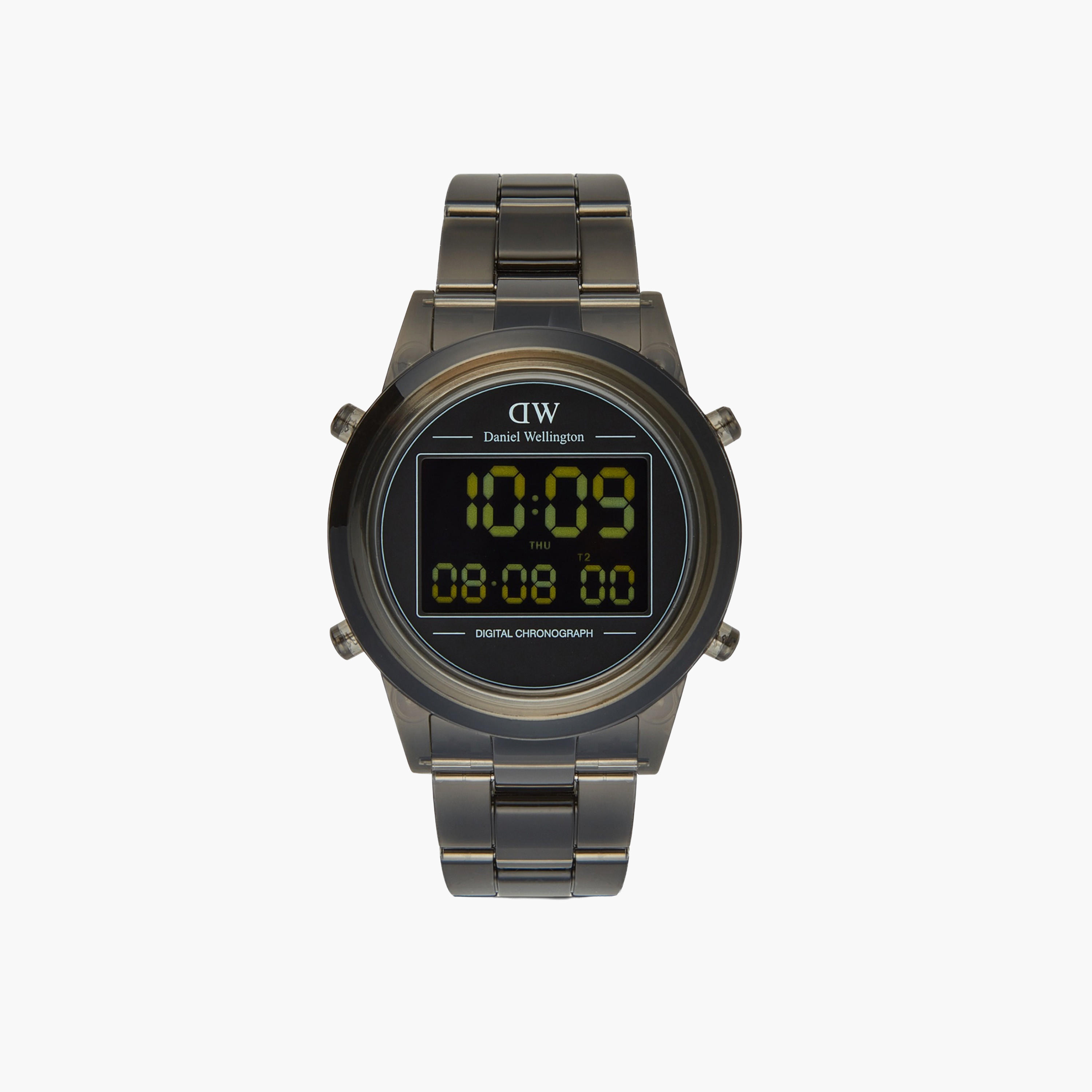 ساعة كرونوغراف رقمية بسوار حلقي 42 مم-men-watchesandjewellery-watches-image-1