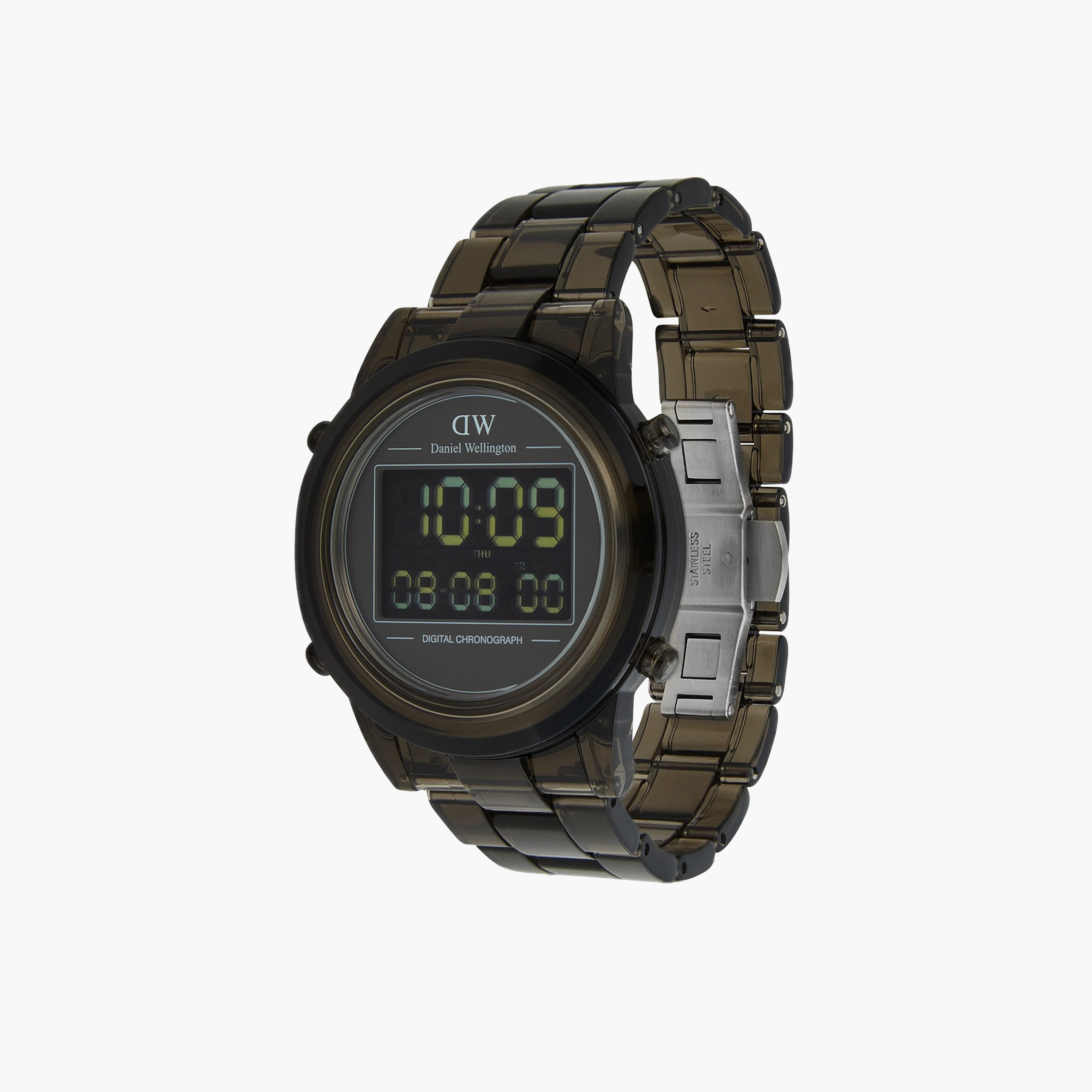 ساعة كرونوغراف رقمية بسوار حلقي 42 مم-men-watchesandjewellery-watches-image-2