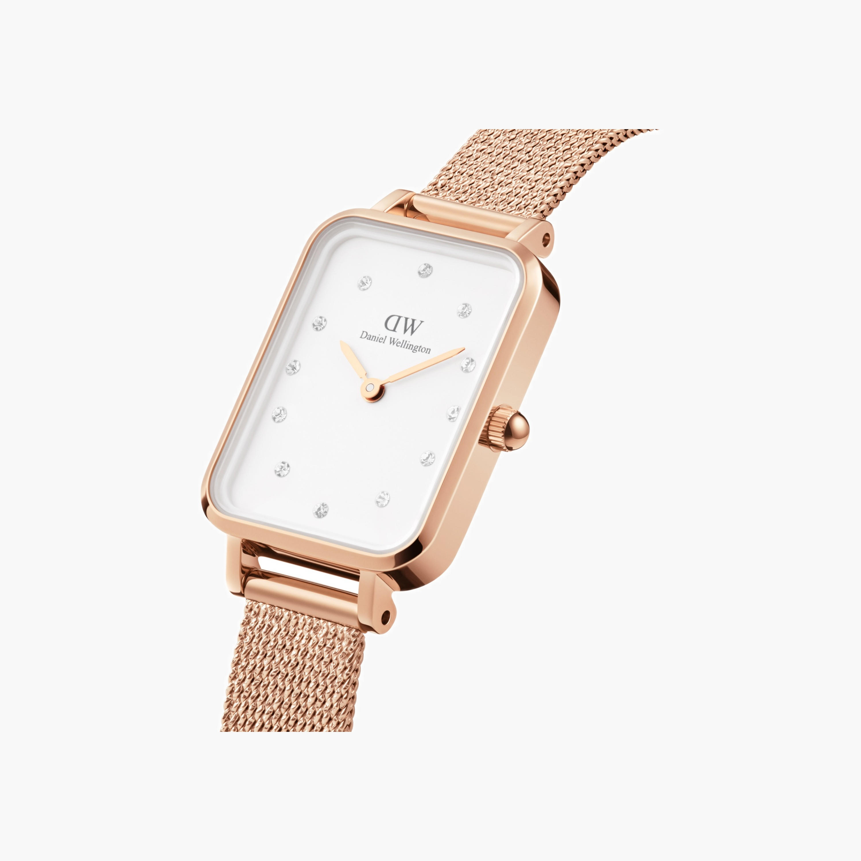 Daniel Wellington Quadro Pressed Melrose Lumine Watch-women-watchesandjewellery-watches-image-2