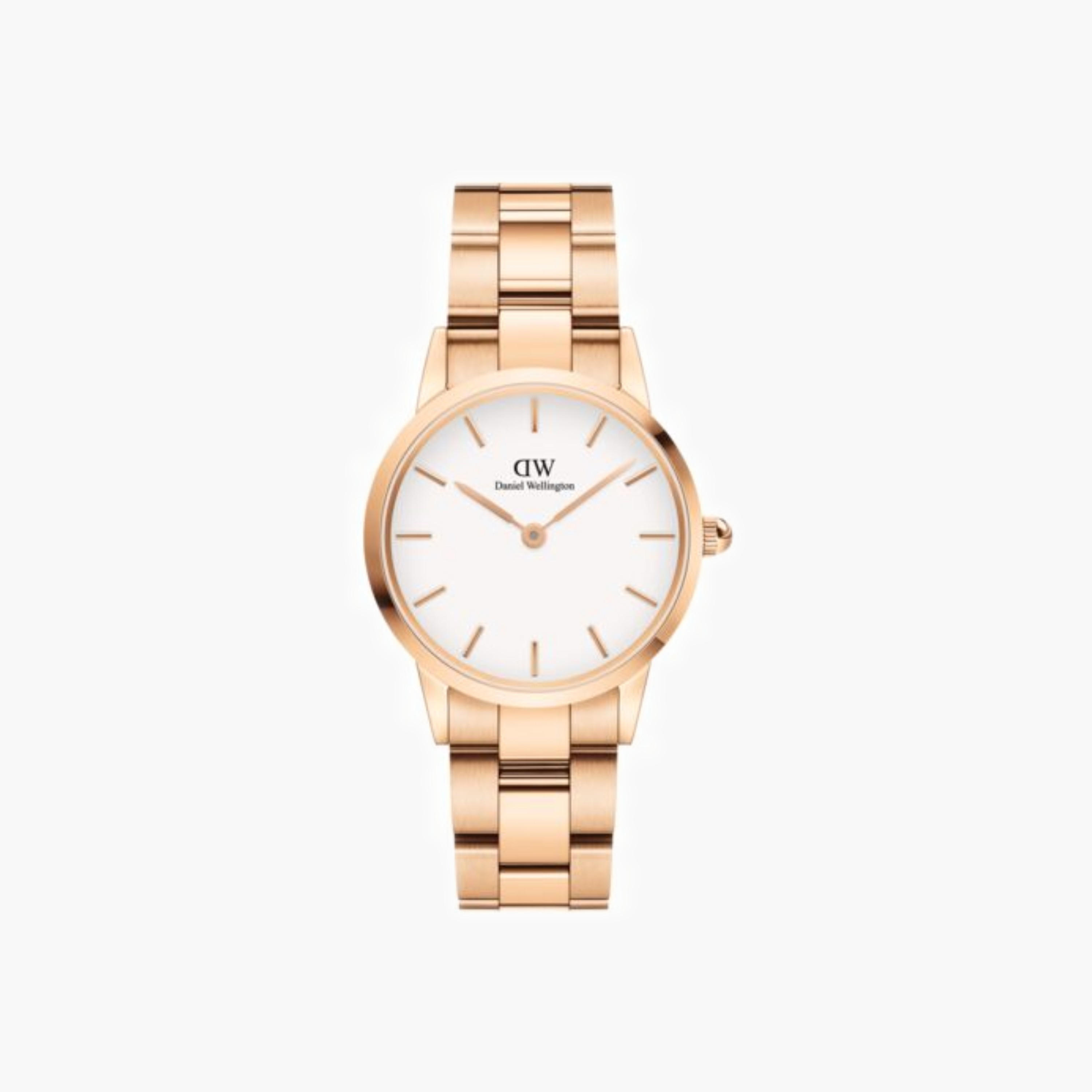 ساعة تناظرية بسوار حلقي 28 مم-women-watchesandjewellery-watches-image-1