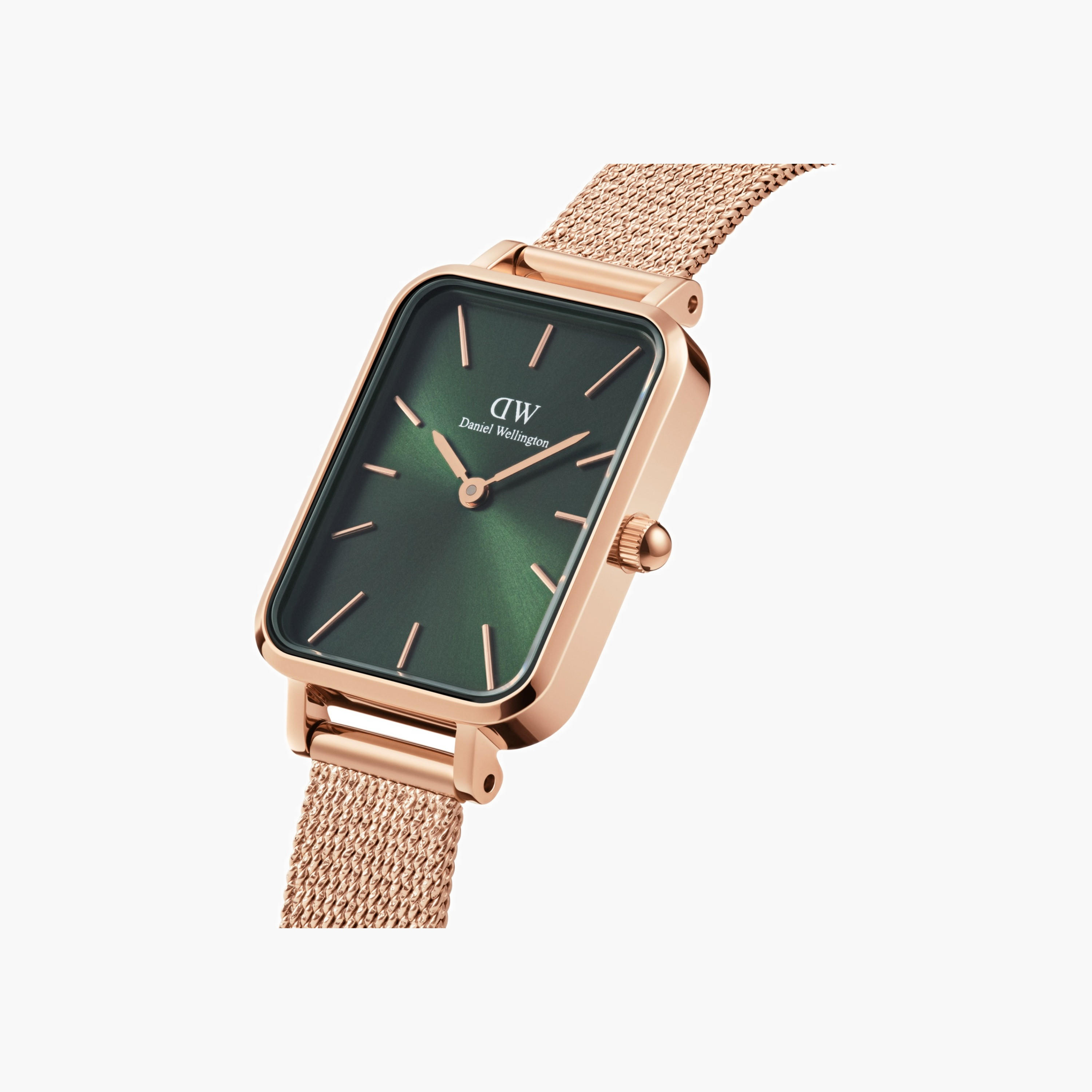 Daniel Wellington Rectangular Mesh Strap Watch 20x26mm-women-watchesandjewellery-watches-image-2