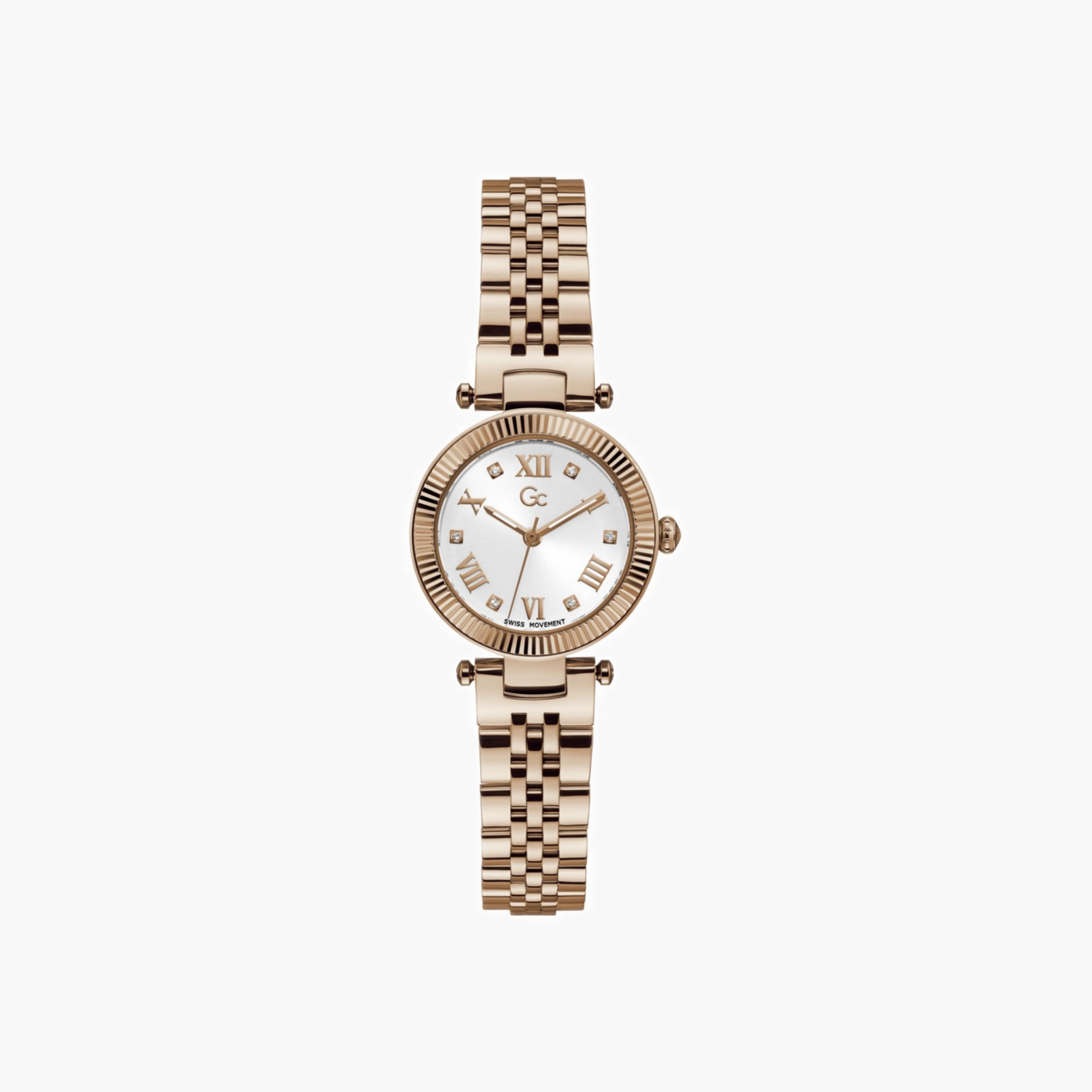 Guess Fluted Bezel Bracelet Watch-women-watchesandjewellery-watches-image-1
