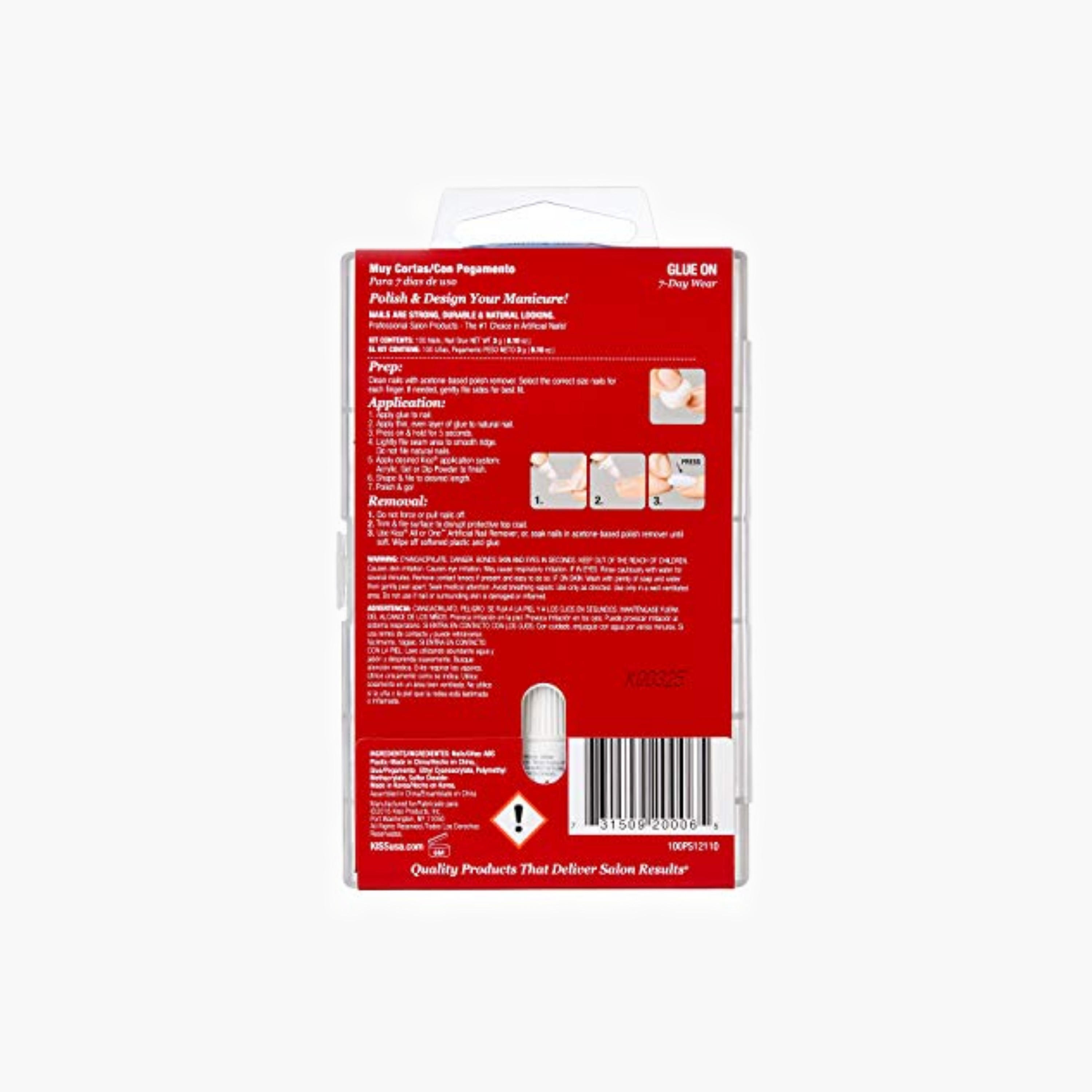 Kiss Cosmetics Square Full Cover Nails-beautyandpersonalcare-makeup-lips-lipliners-image-2
