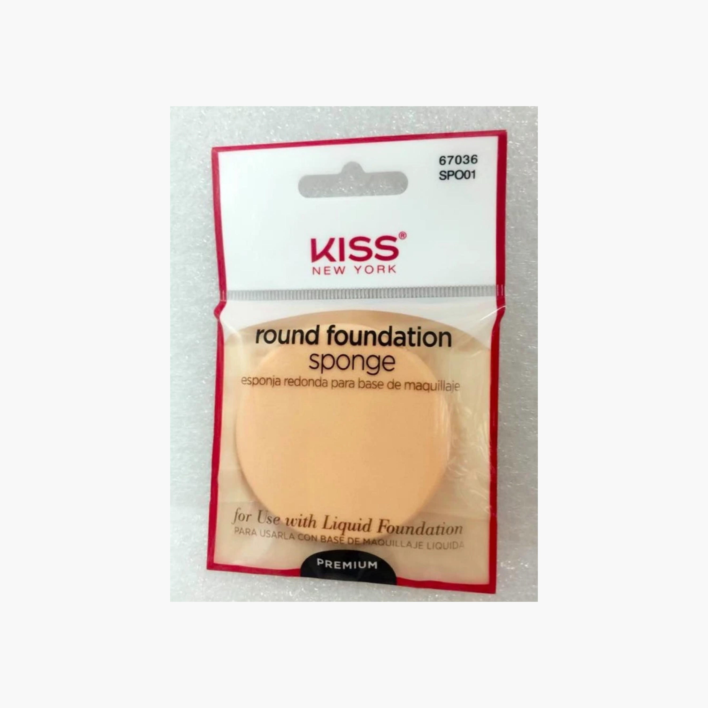 إسفنجة كريم أساس دائرية من كيس كوزمتكس 5 سم-beautyandpersonalcare-makeup-lips-lipliners-image-1