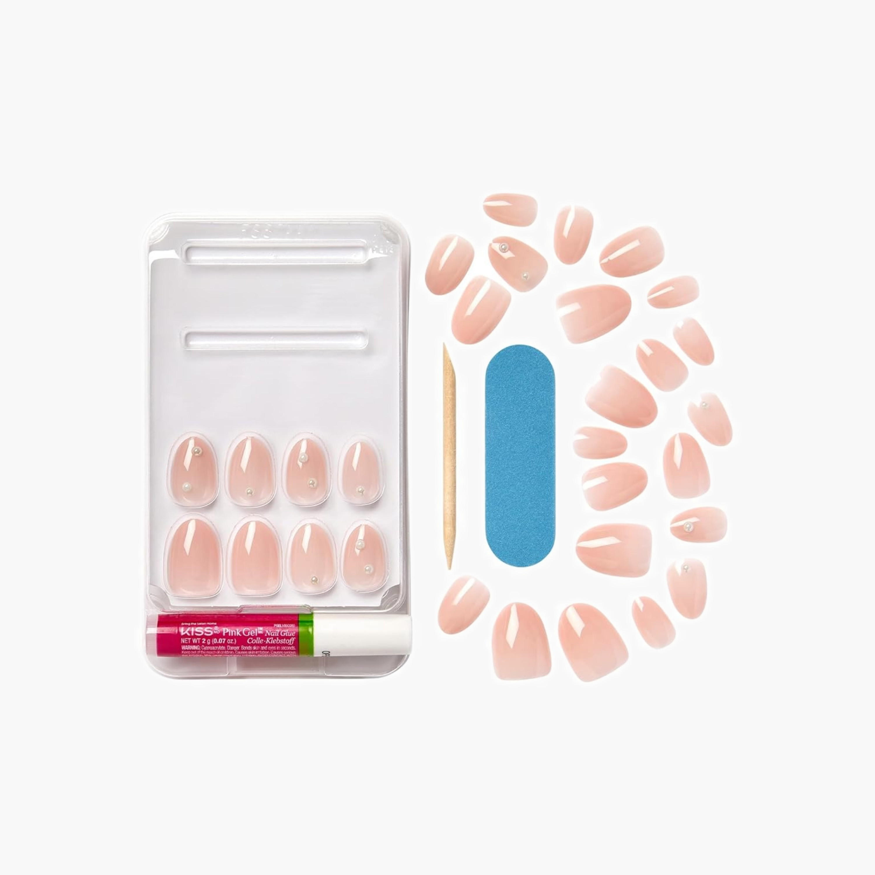 Kiss Cosmetics Pearl Embellished False Nails-beautyandpersonalcare-makeup-lips-lipliners-image-2