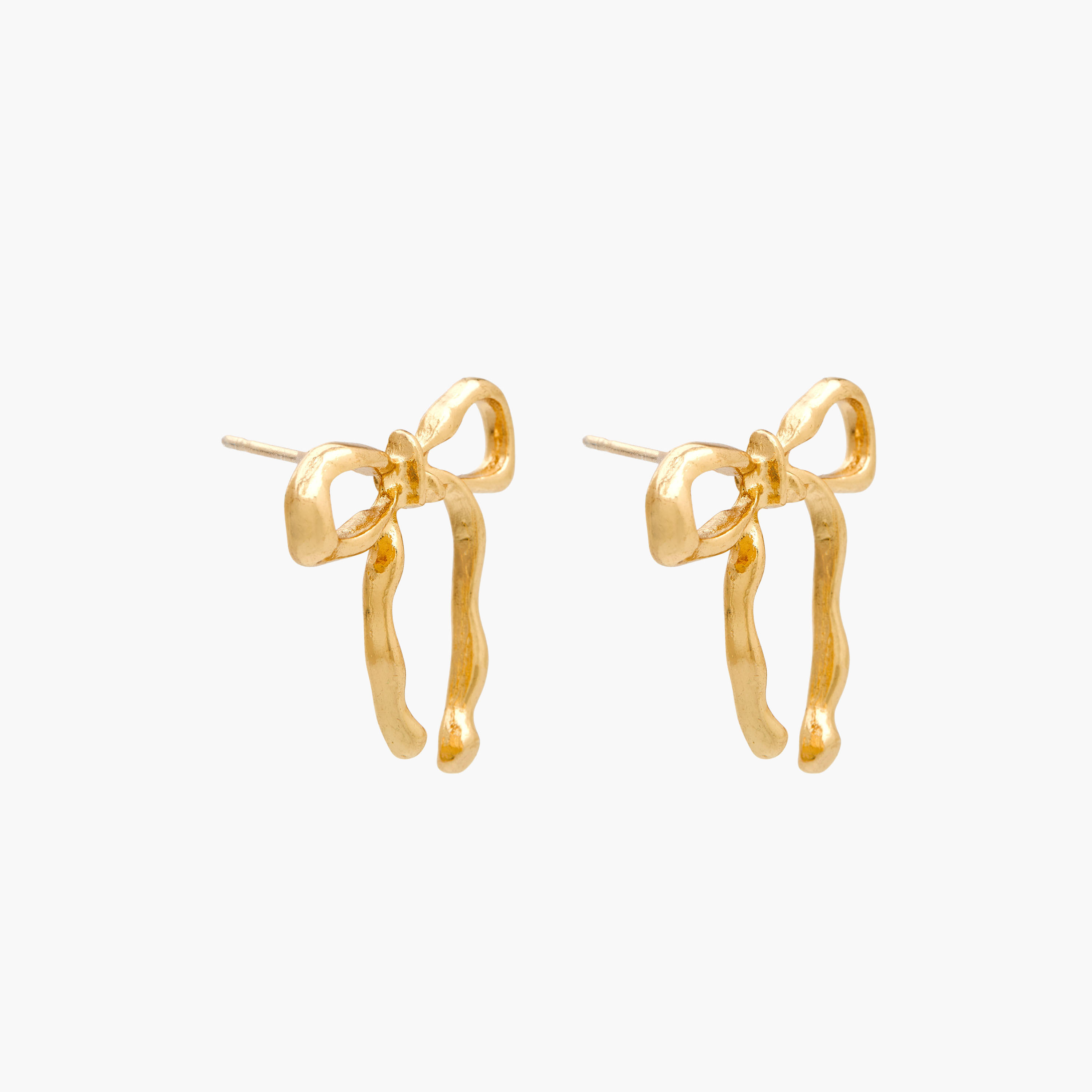 حلقان ميتاليك بمكبس إغلاق خلفي - طقم من 3 أزواج-women-watchesandjewellery-jewellery-earrings-image-4
