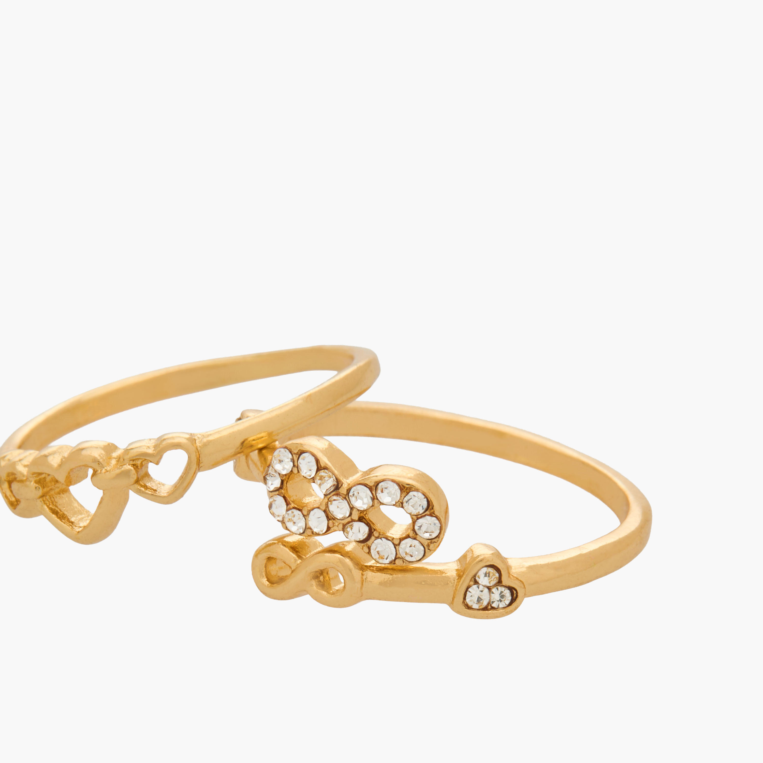 طقم خواتم ذهبية 3 قطع متنوعة-women-watchesandjewellery-jewellery-rings-image-3