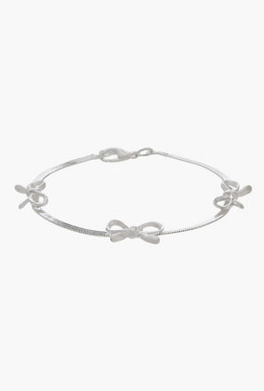 سوار فضي بتزيينات فيونكات-women-watchesandjewellery-jewellery-banglesandbracelets-image-1