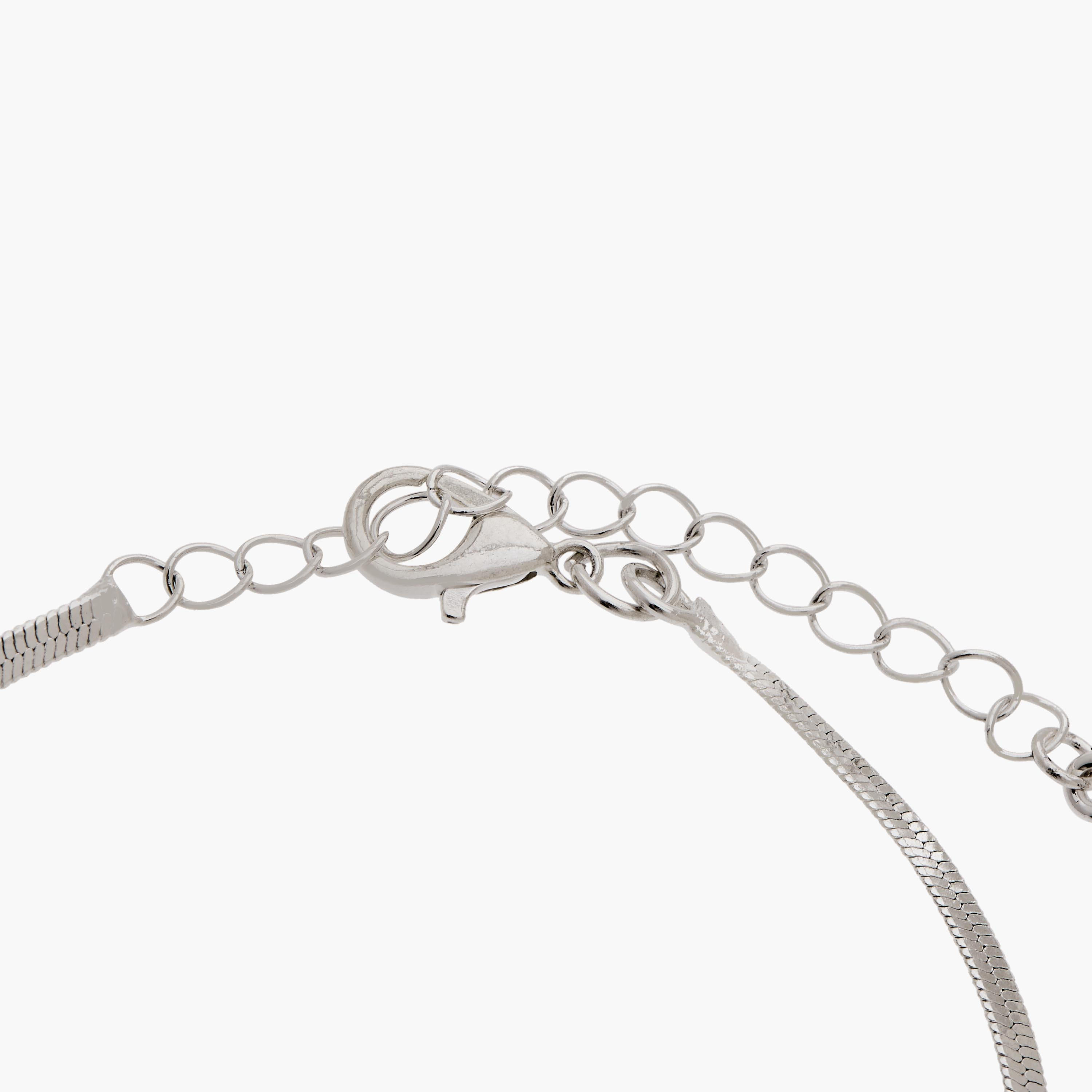 سوار فضي بتزيينات فيونكات-women-watchesandjewellery-jewellery-banglesandbracelets-image-4