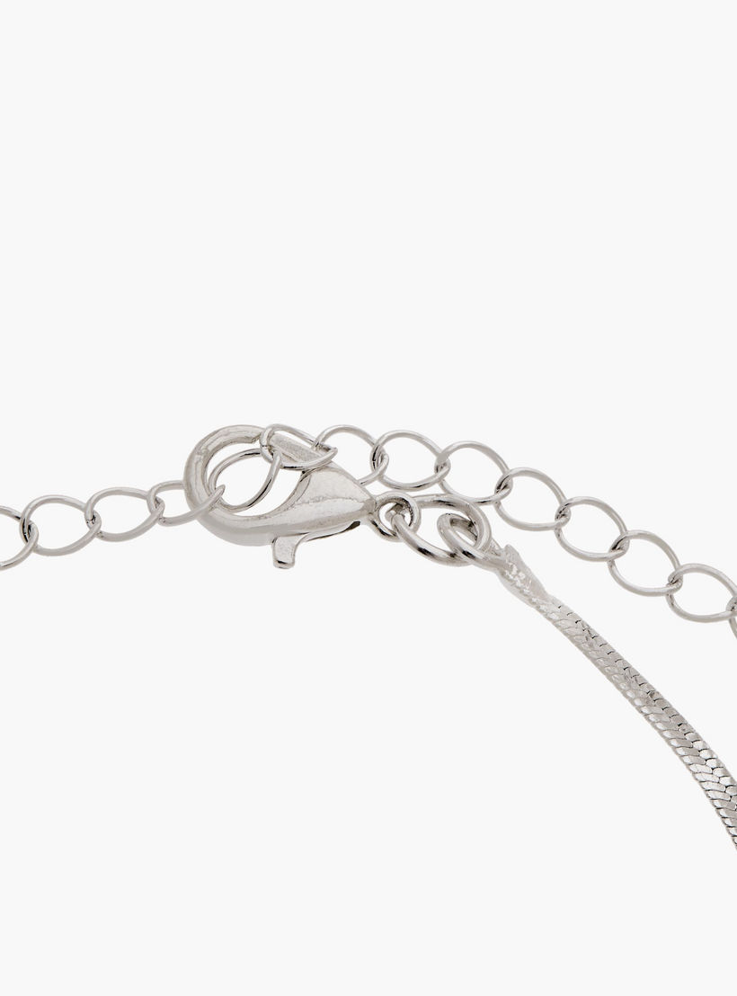 سوار فضي بتزيينات فيونكات-women-watchesandjewellery-jewellery-banglesandbracelets-image-4