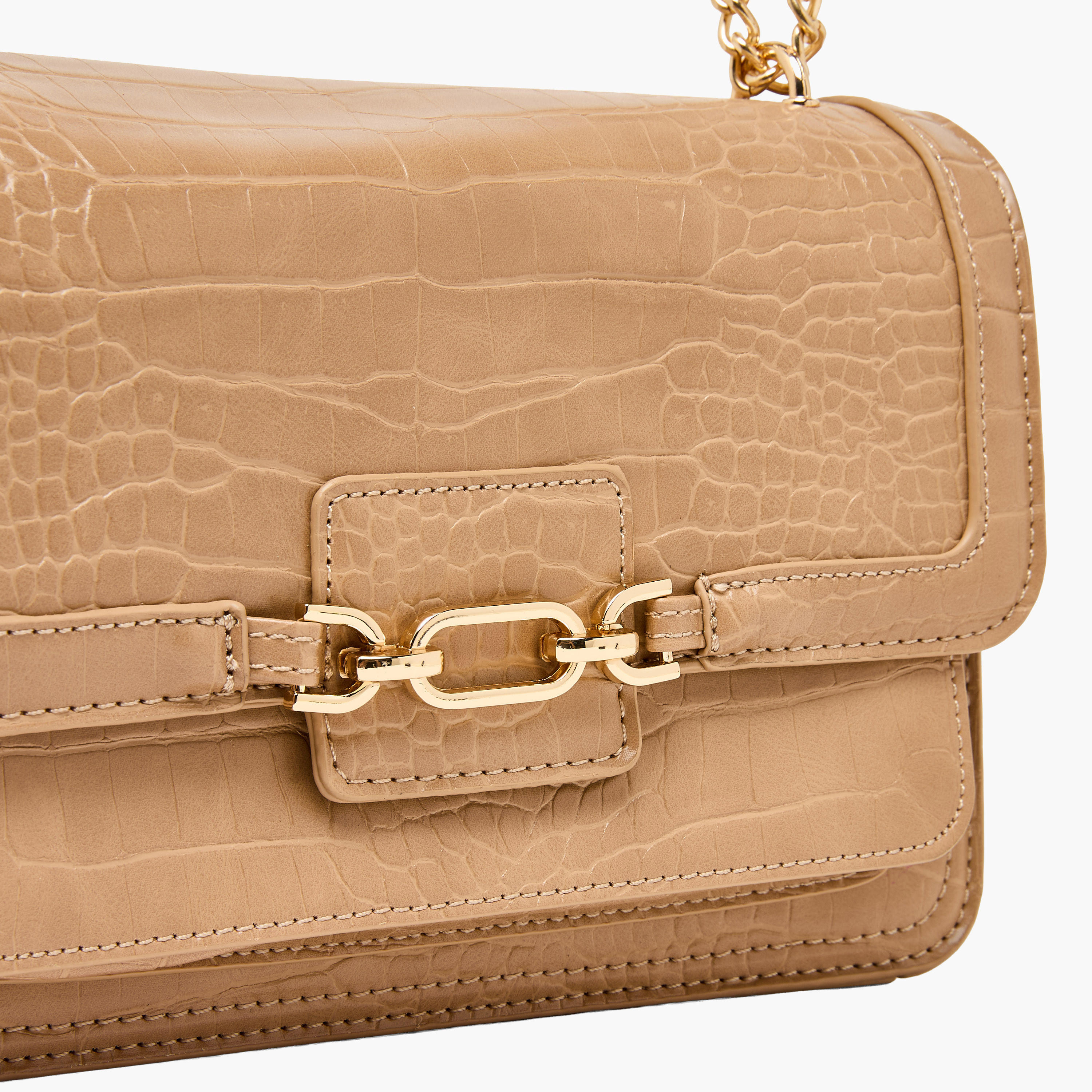 شنطة كروس بودي بارزة الملمس بحزام سلسلة من أدور-women-bagsandwallets-handbags-image-4