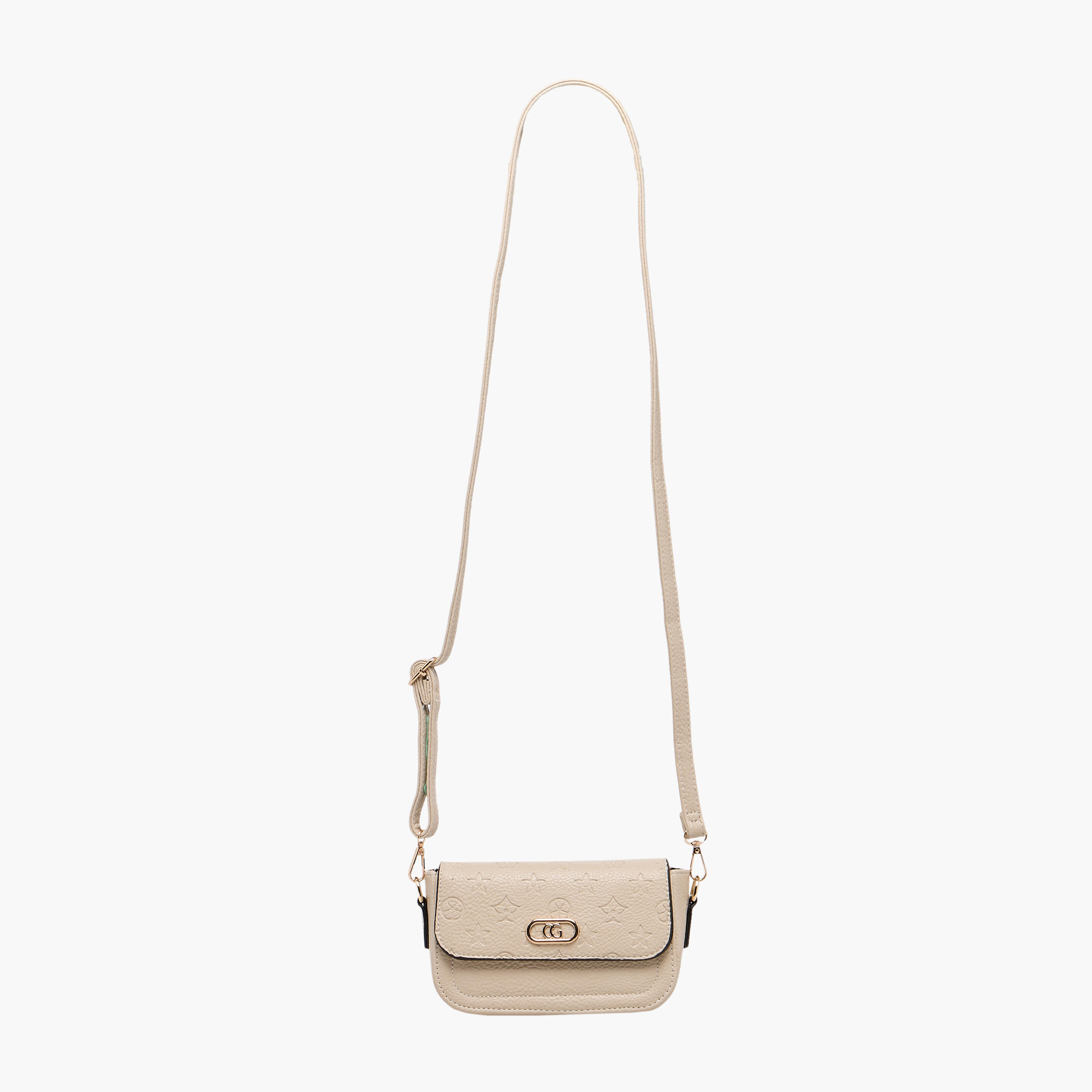 شنطة كروس بودي بنقوش وسحاب إغلاق من أدور-women-bagsandwallets-handbags-image-2