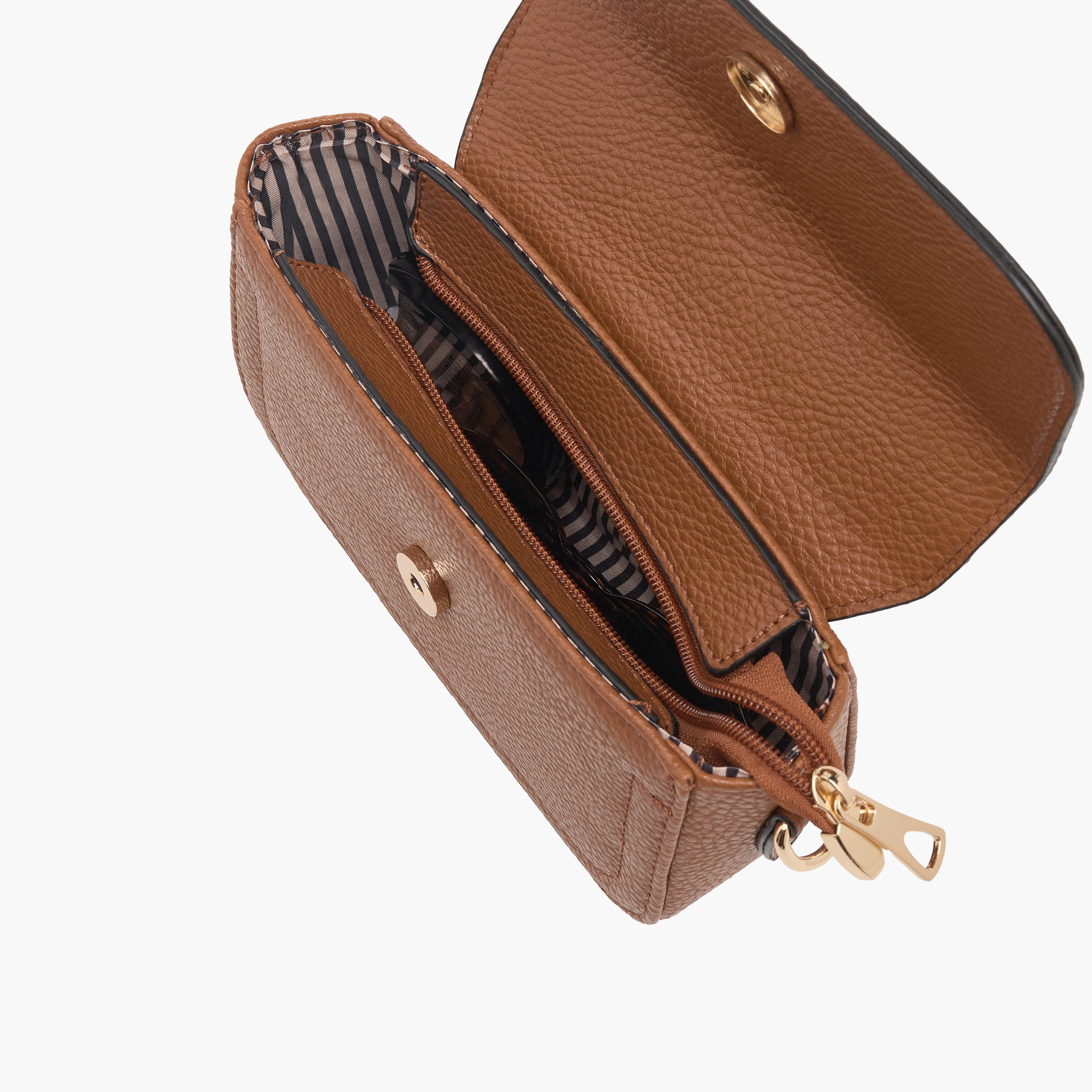 شنطة كروس بودي بنقوش وسحاب إغلاق من أدور-women-bagsandwallets-handbags-image-7