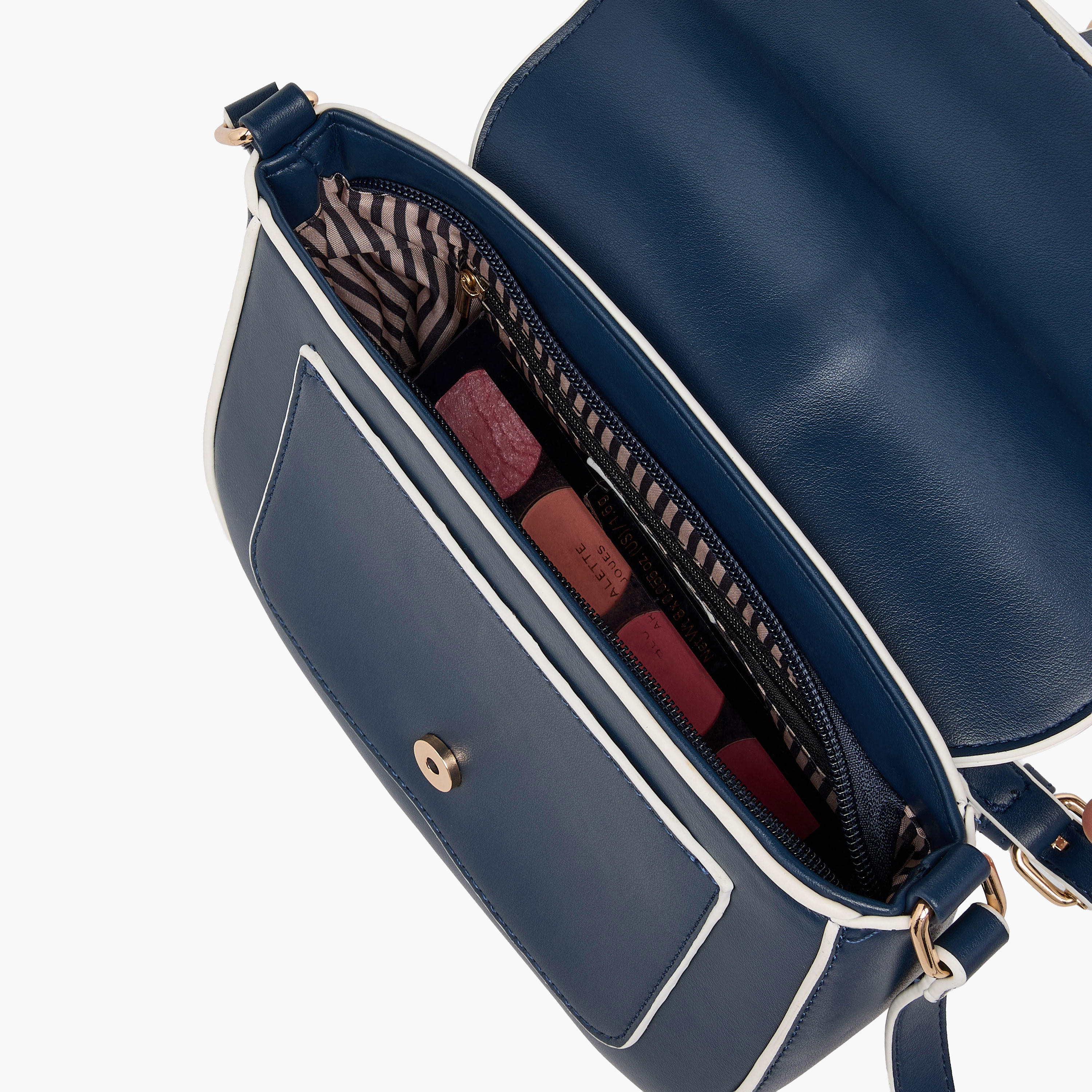 شنطة كروس بودي سادة بحزام قابل للتعديل من أدور-women-bagsandwallets-handbags-image-7