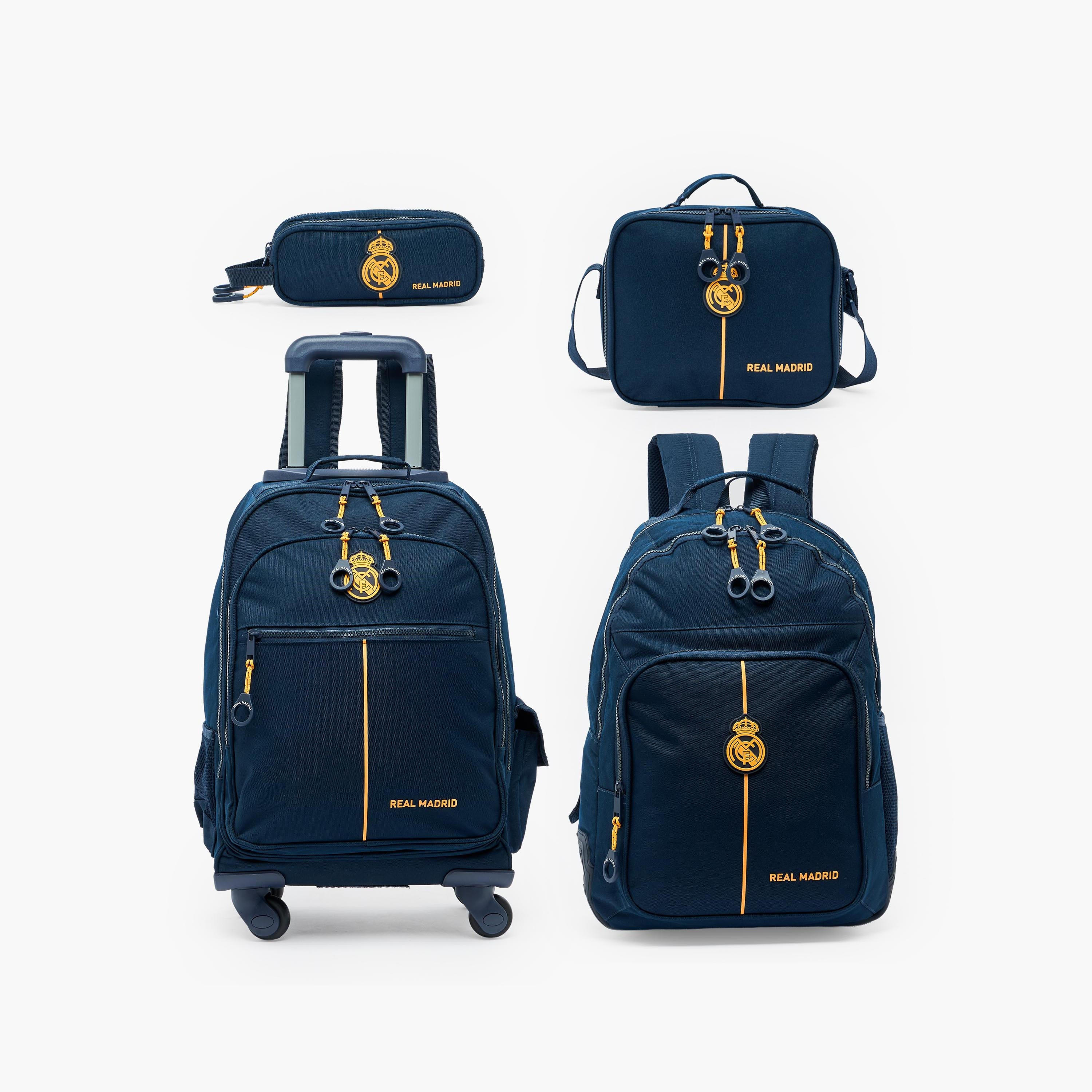 Real Madrid Printed Trolley Backpack for Boys 8-13 Years with Retractable Handle - 18 inches-school-bagsandbackpacks-trolleybags-image-17