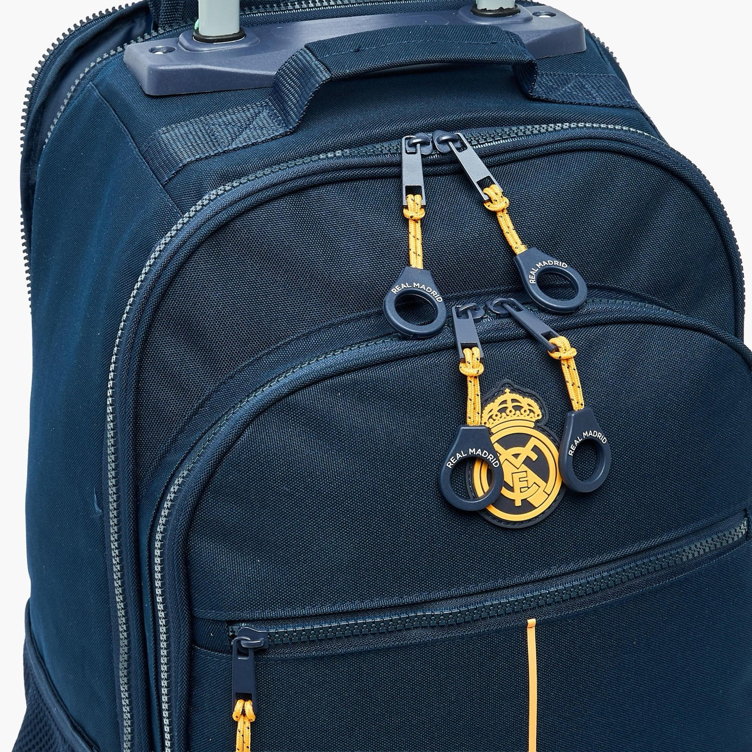 Real Madrid Printed Trolley Backpack for Boys 8-13 Years with Retractable Handle - 18 inches-school-bagsandbackpacks-trolleybags-image-5