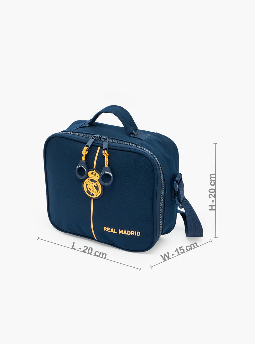 شنطة غداء بزخارف شعار ريال مدريد مع عزل للأولاد 8-13 سنوات-school-lunchessentials-lunchbags-image-6