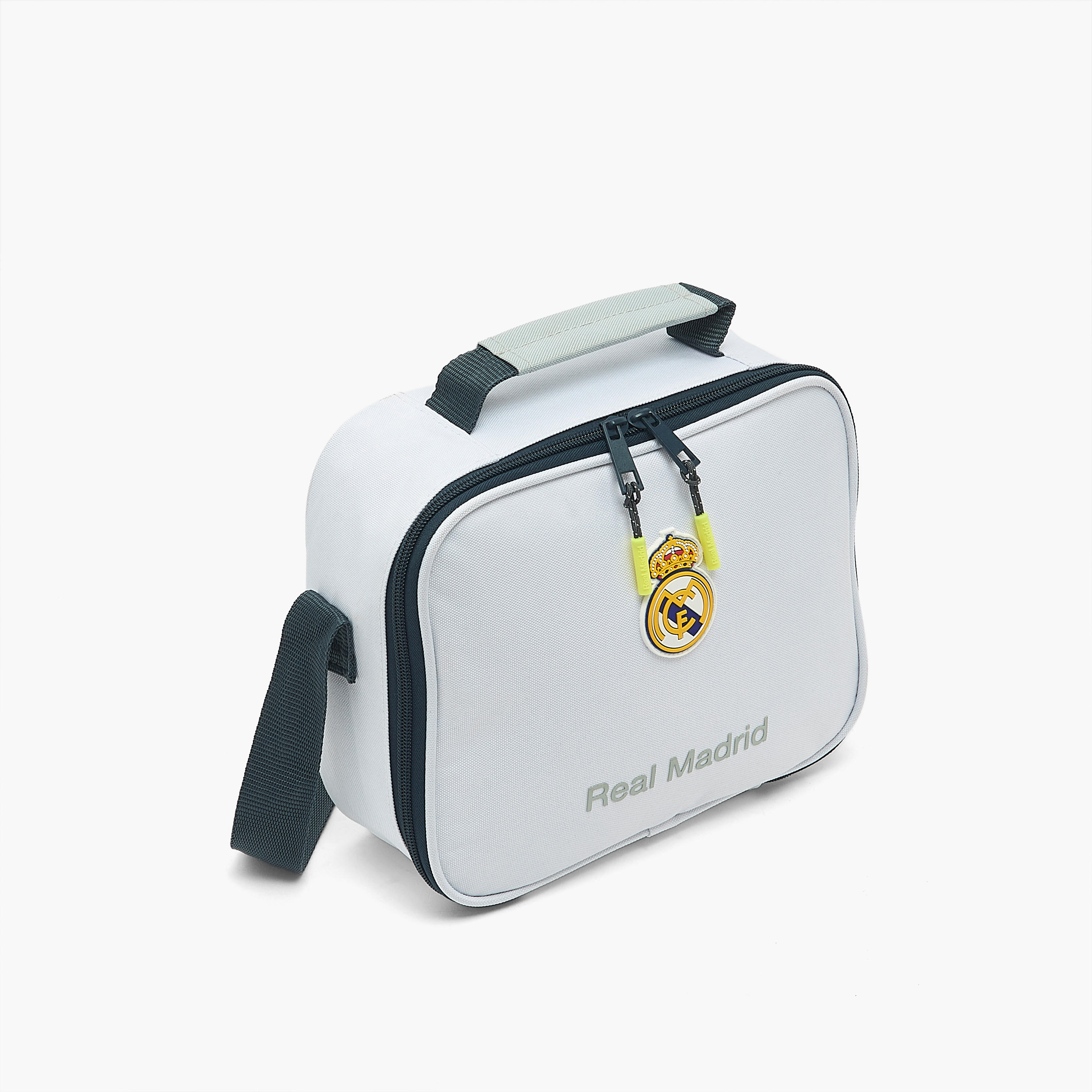 Real Madrid Solid Lunch Bag for Boys 8-13 Years with Shoulder Strap-school-lunchessentials-lunchbags-image-2