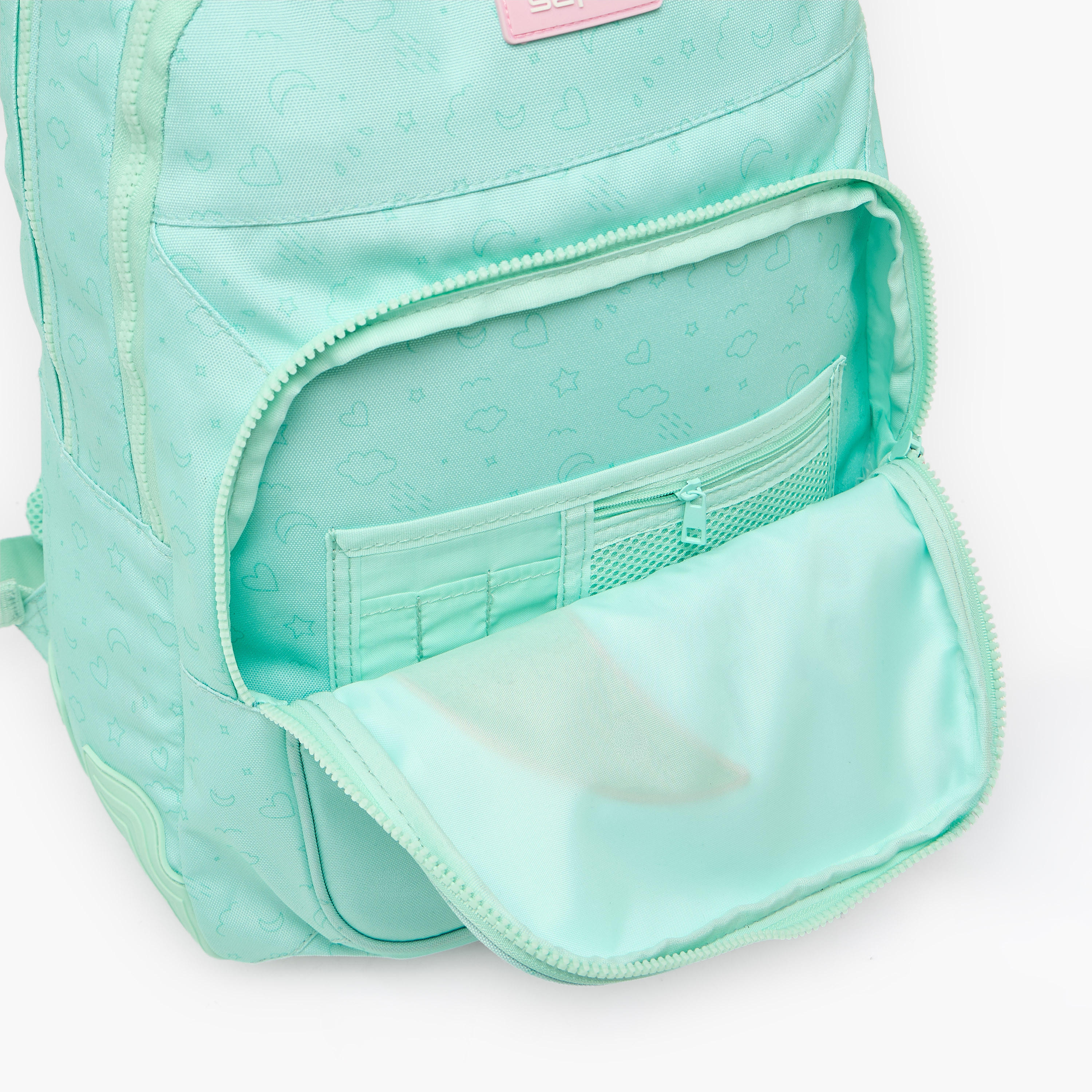 Safta Embellished Backpack for Girls 8-13 Years with Padded Shoulder Straps - 17 inches-school-bagsandbackpacks-backpacks-image-6