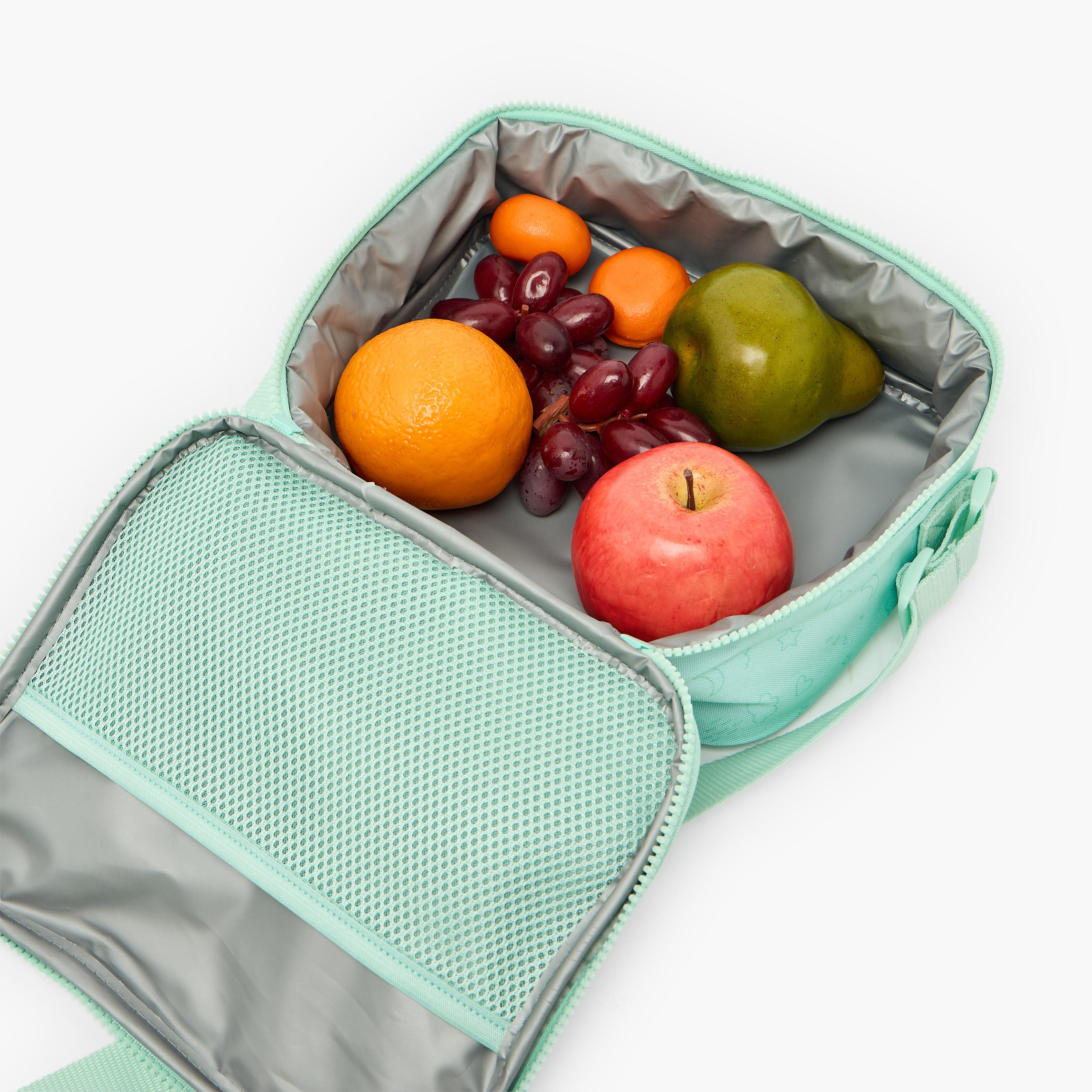 شنطة غداء مزينة وحزام قابل للتعديل للبنات 8-13 سنة من سافتا-school-lunchessentials-lunchbags-image-4
