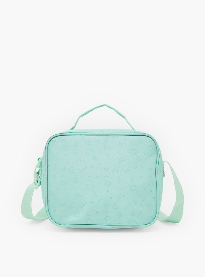 شنطة غداء مزينة وحزام قابل للتعديل للبنات 8-13 سنة من سافتا-school-lunchessentials-lunchbags-image-7