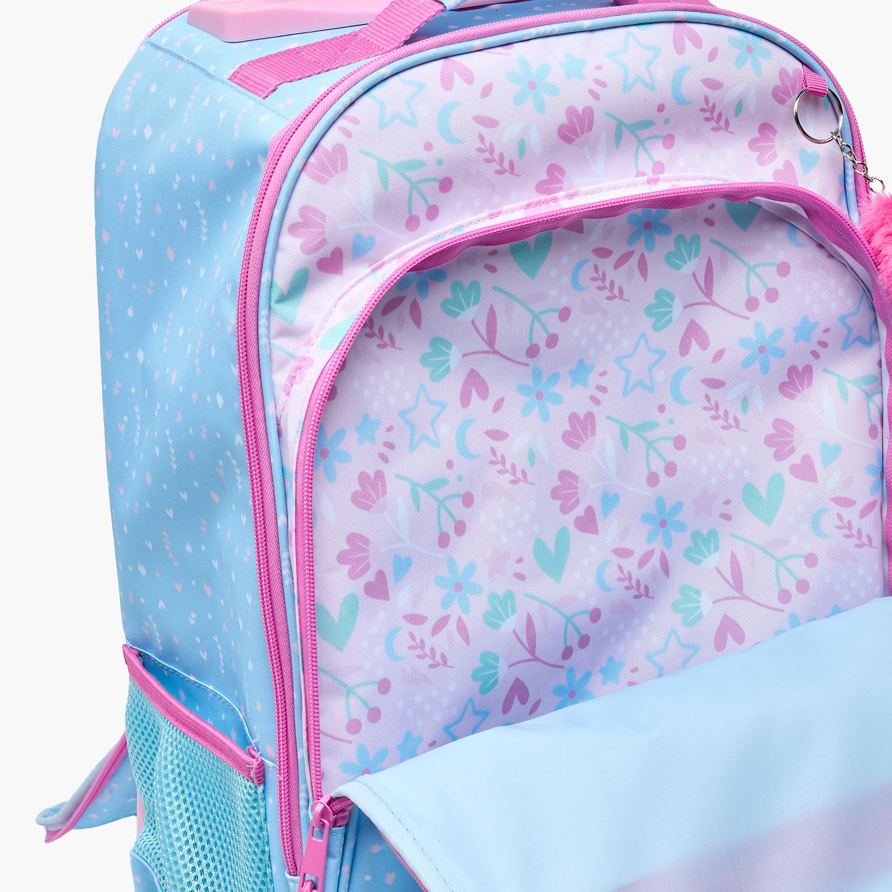 Safta Floral Print Backpack for Girls 8-13 Years with Padded Shoulder Straps - 18 inches-school-bagsandbackpacks-backpacks-image-6