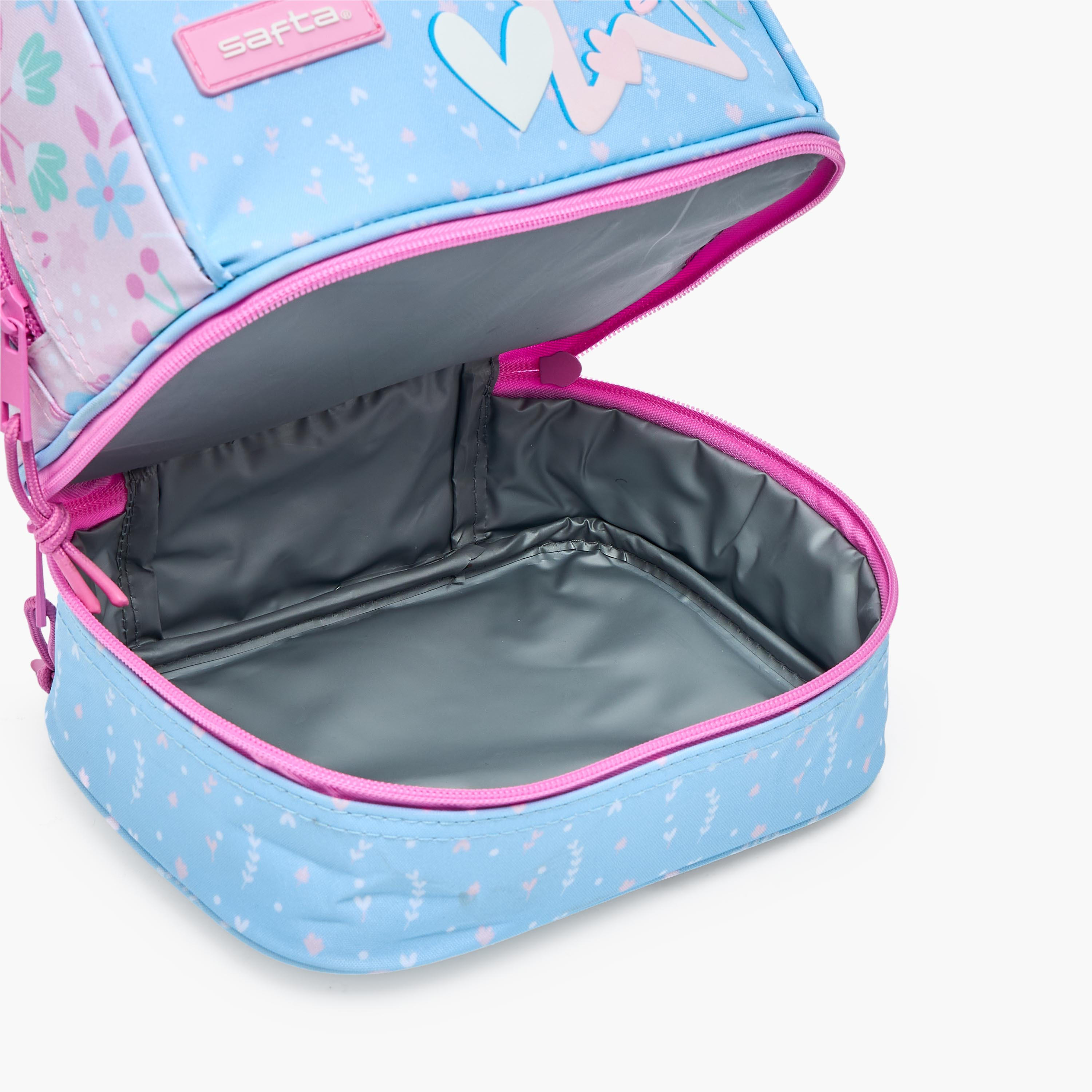 Safta Star Print Lunch Bag for Girls 8-13 Years with Double Handle-school-lunchessentials-lunchbags-image-6