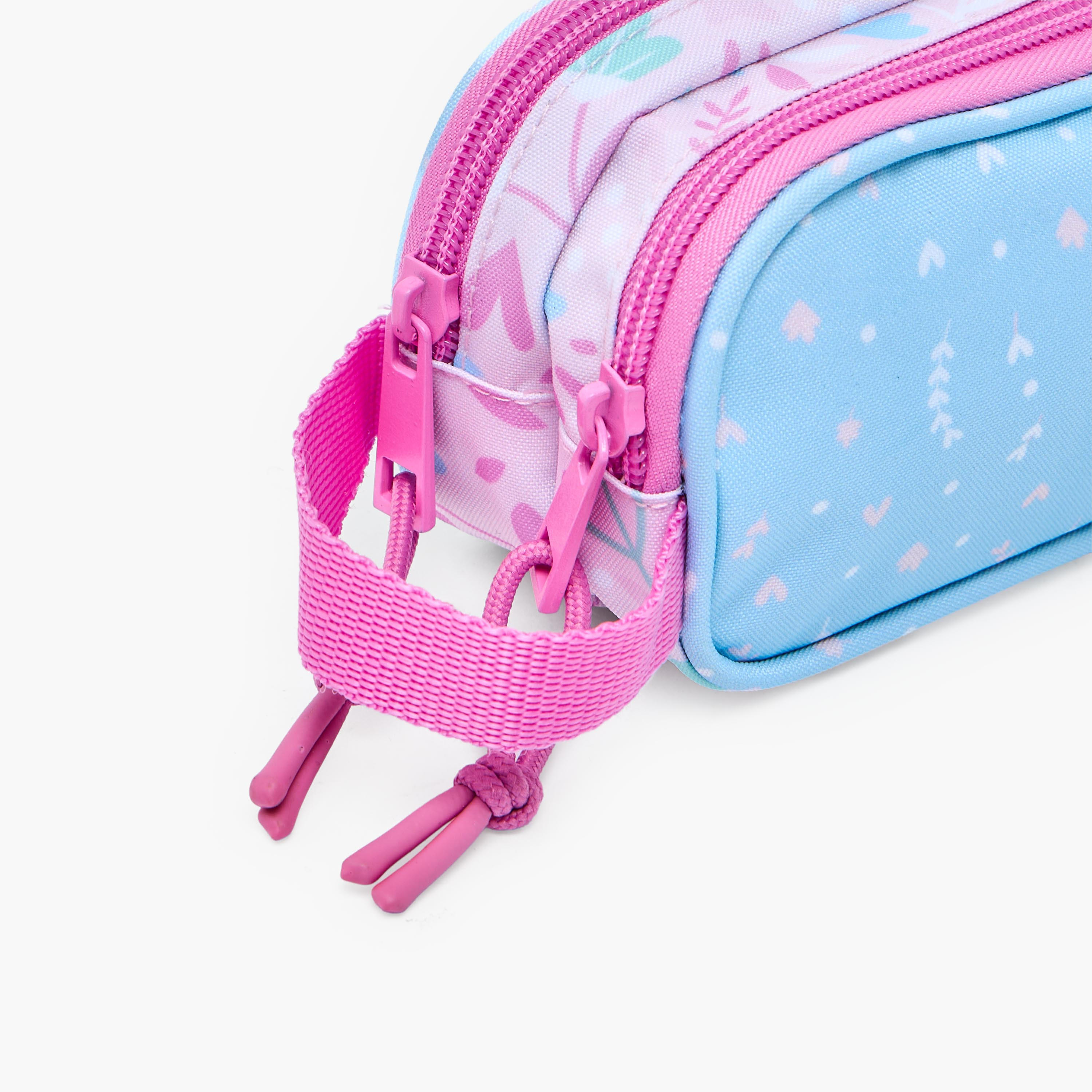 مقلمة بقسمين وطبعات نجوم من سافتا-school-stationery-pencilcases-image-6