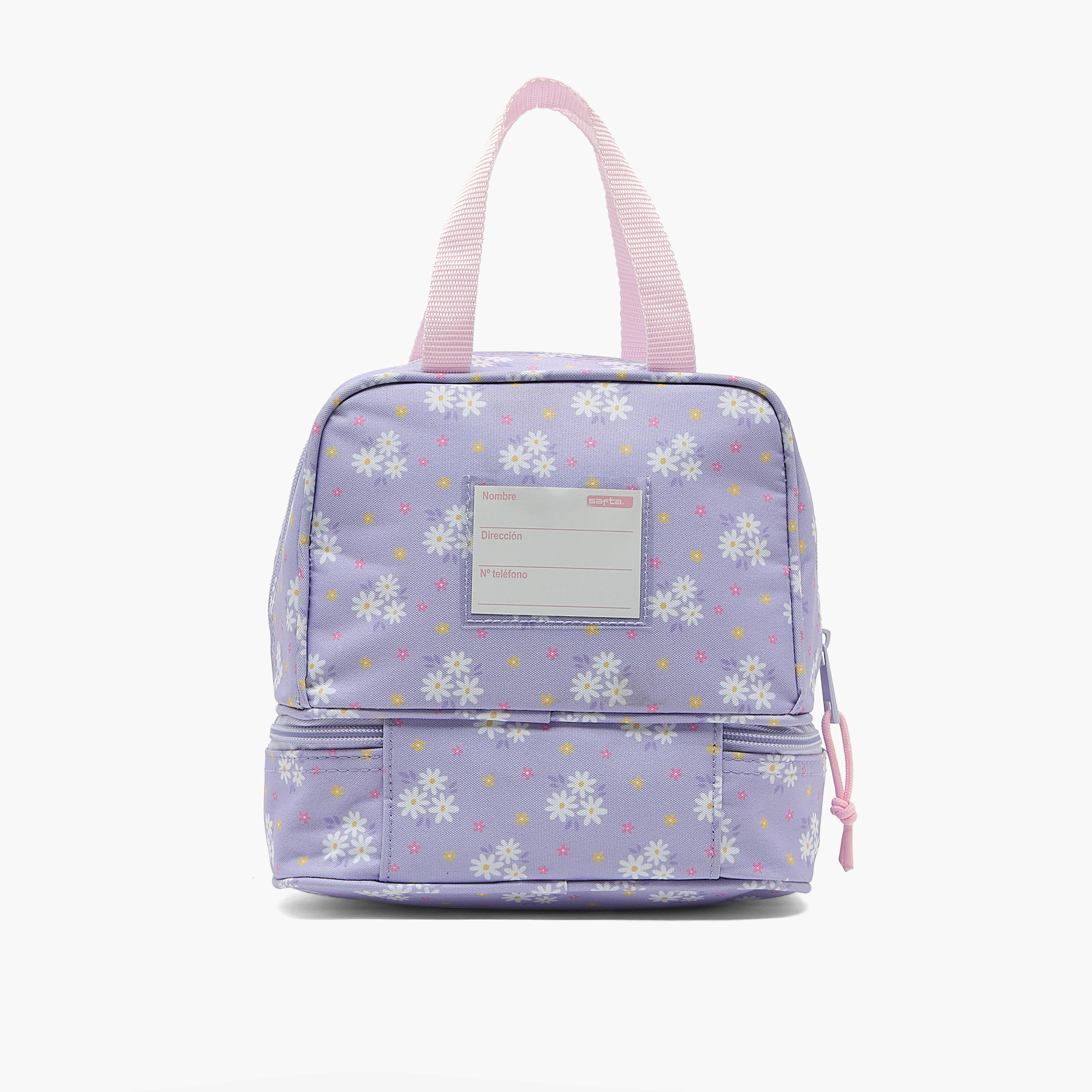 Safta Floral Print Lunch Bag for Girls 8-13 Years with Shoulder Strap-school-lunchessentials-lunchbags-image-10