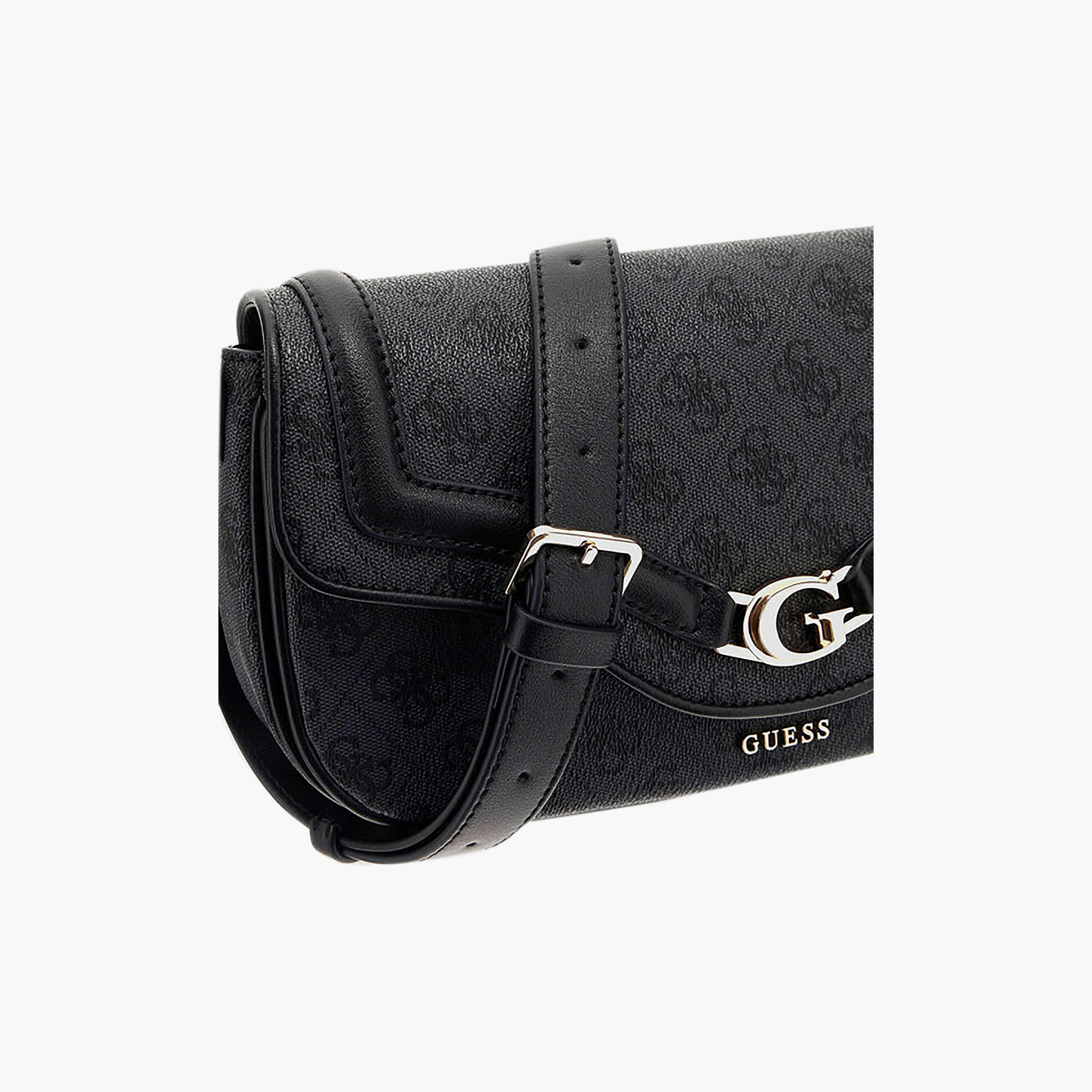 Guess - Dea Flap Shoulder Bag - Black-women-bagsandwallets-handbags-image-4