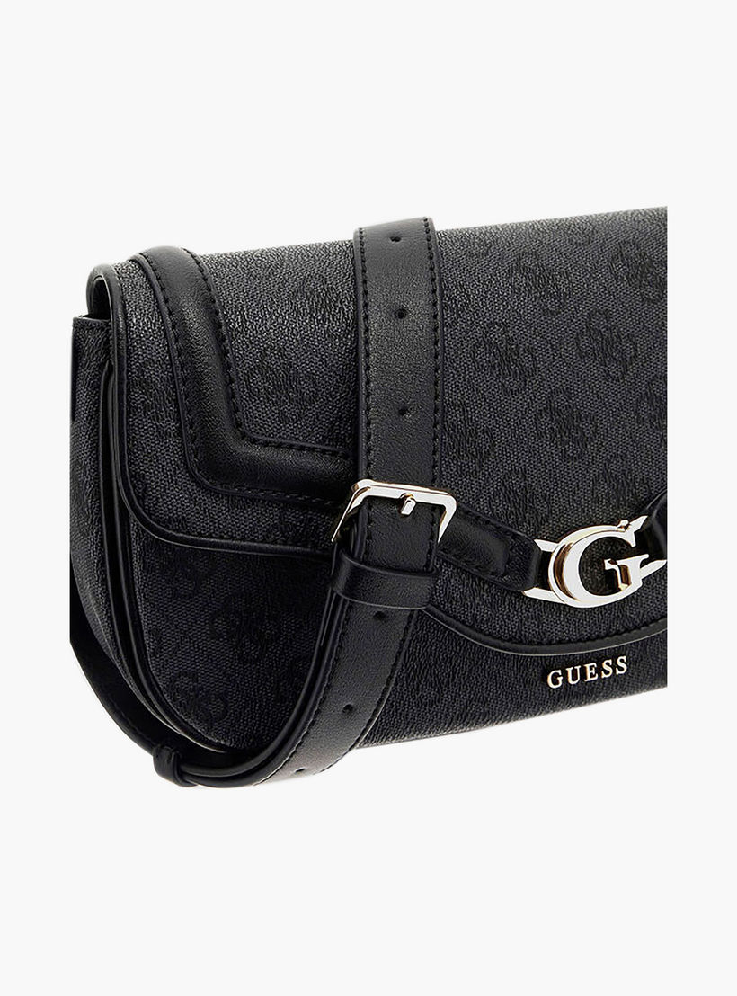 Guess - Dea Flap Shoulder Bag - Black-women-bagsandwallets-handbags-image-4