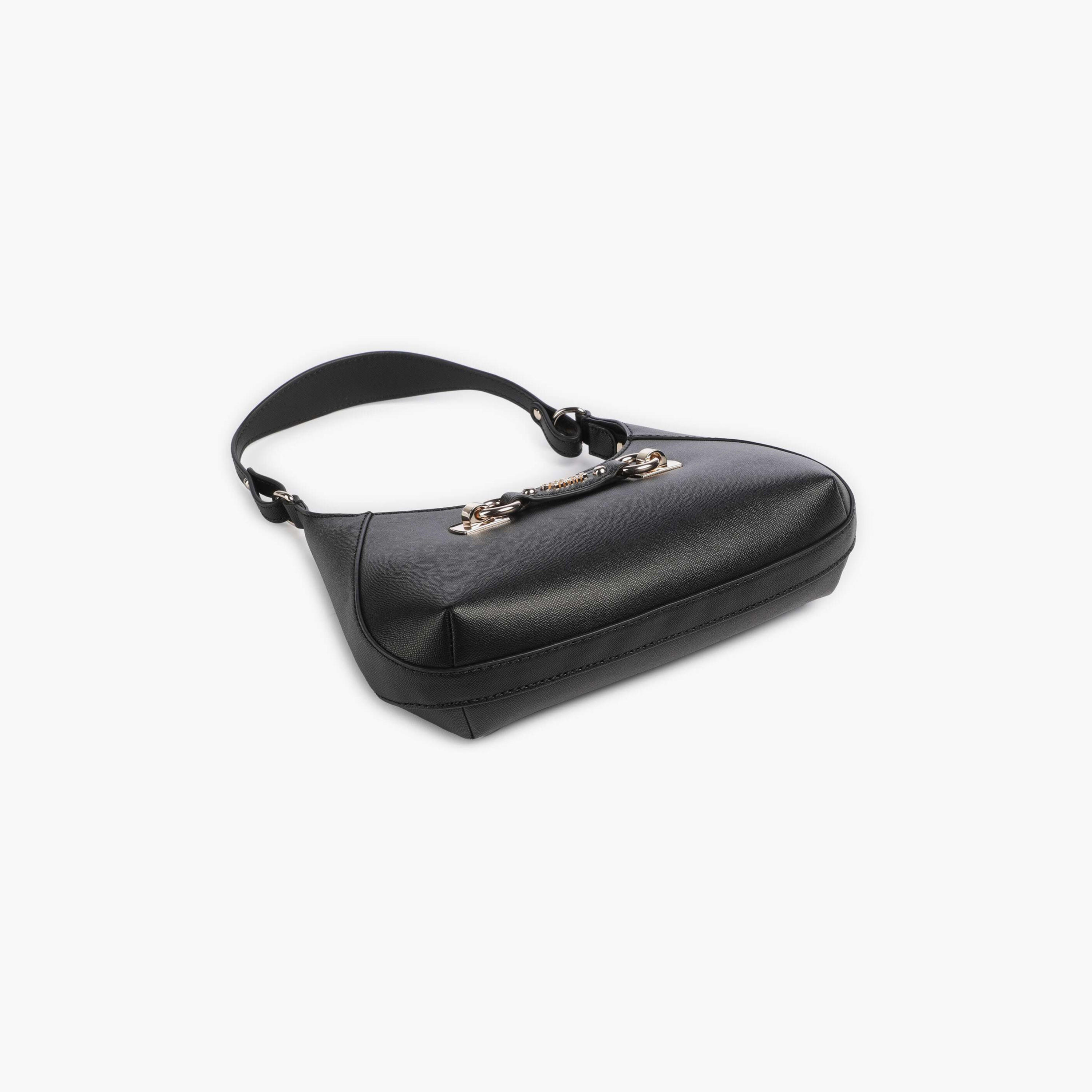 Guess - Mimina Top Zip Shoulder Bag - Black-women-bagsandwallets-handbags-image-5