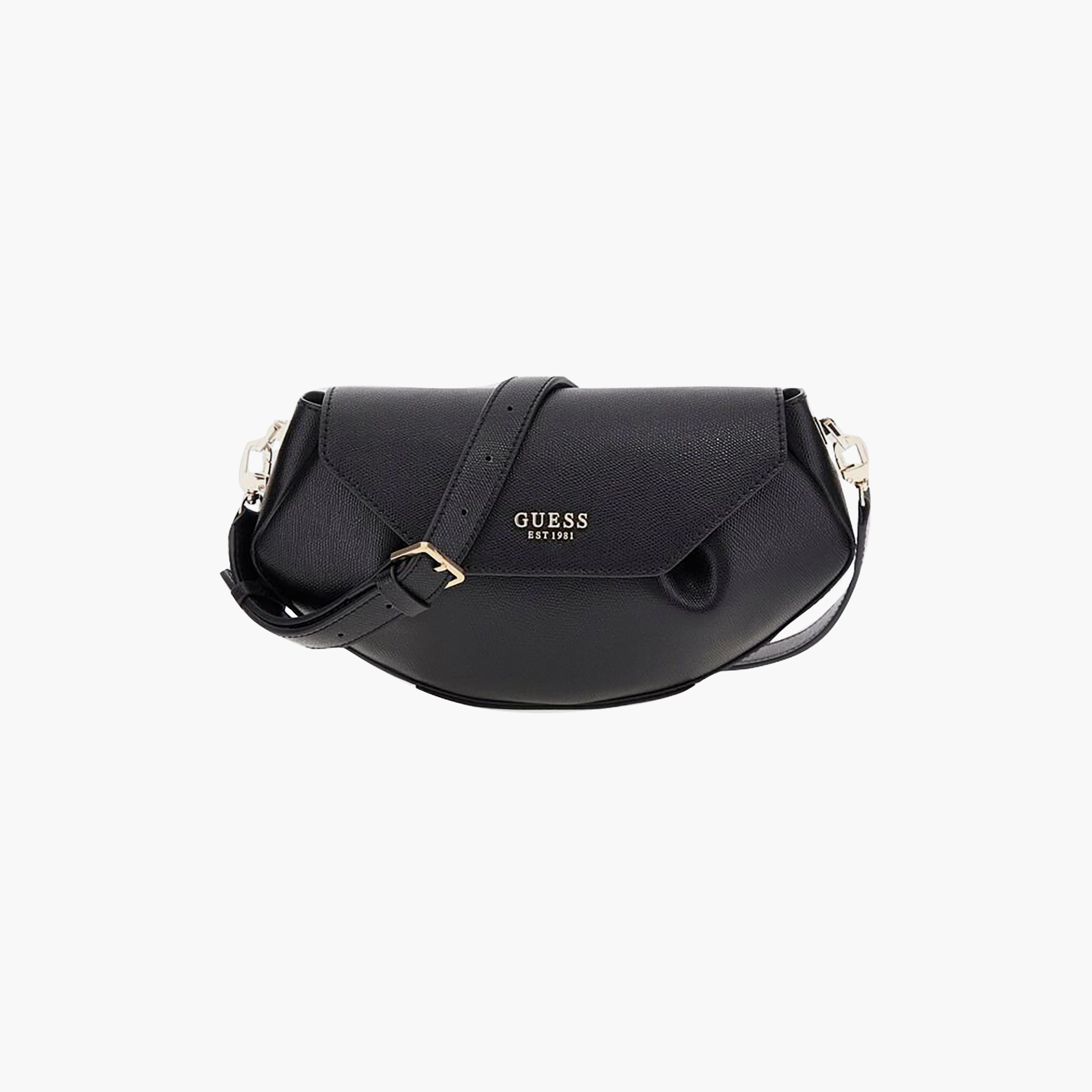 Guess - Amorette Flap Crossbody - Black-women-bagsandwallets-handbags-image-1