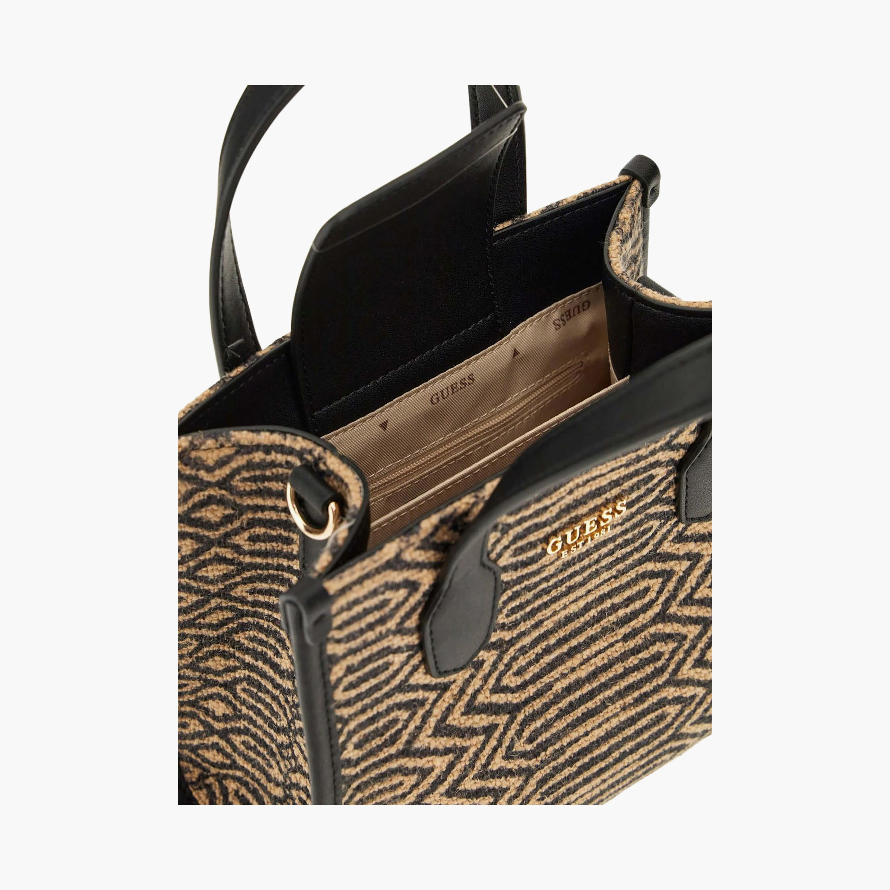 Guess - Silvana 2 Comp Mini Tote - Multi Color-women-bagsandwallets-handbags-image-3