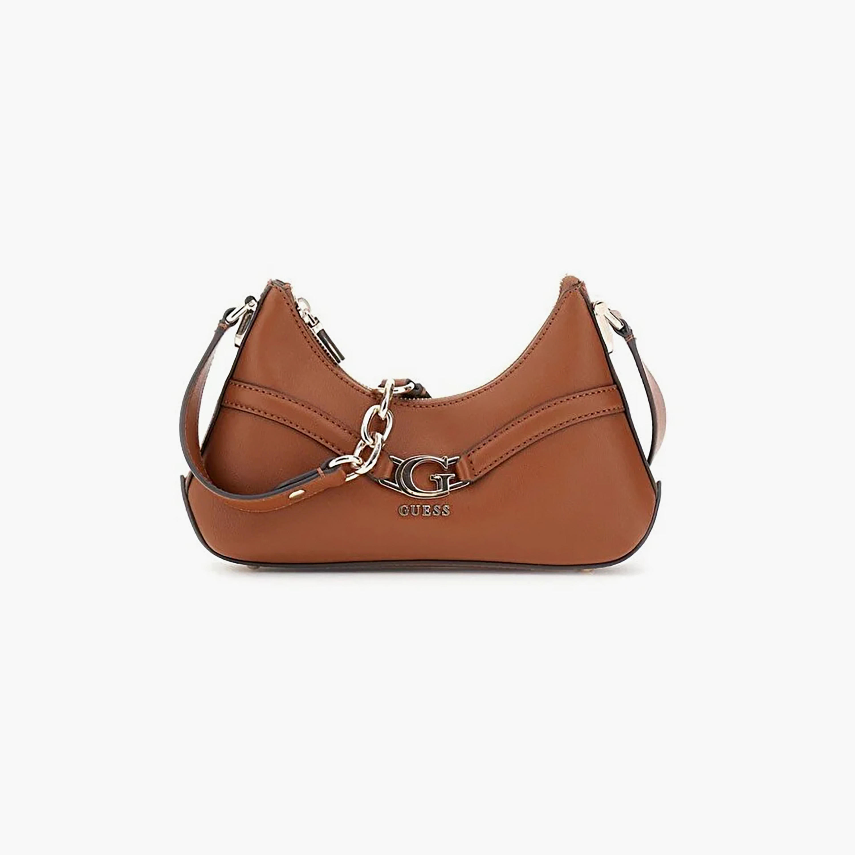 Guess - Dea Crossbody Top Zip - Brown-women-bagsandwallets-handbags-image-1