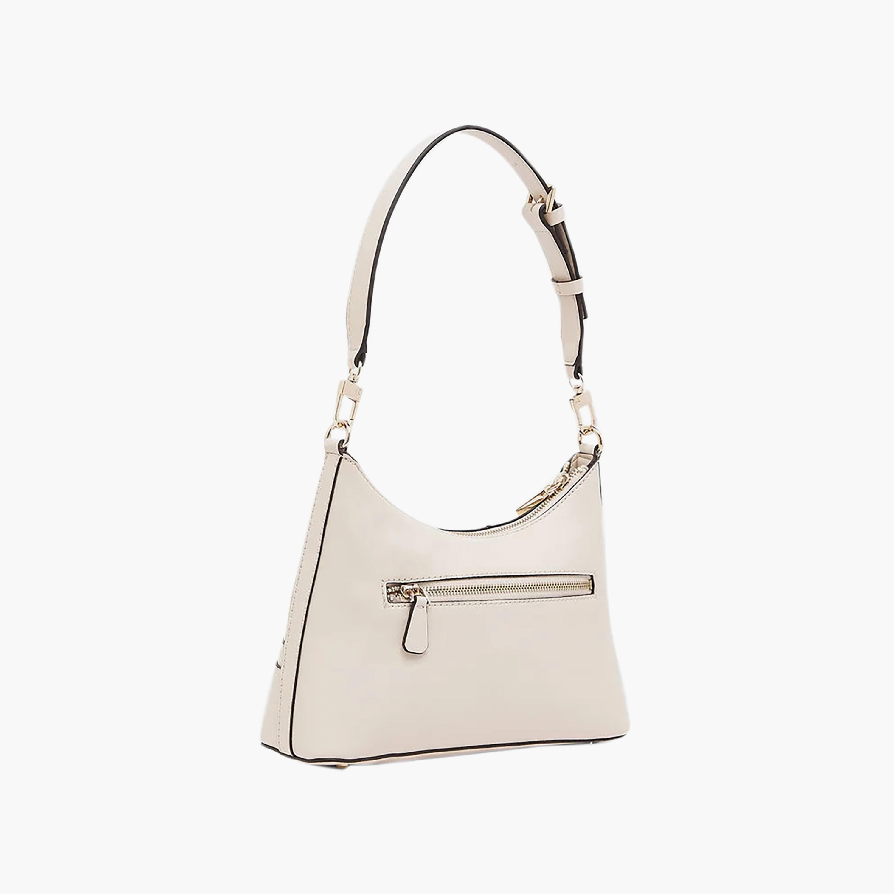 Guess - Greyson Ii Top Zip Shldr Bag - White-women-bagsandwallets-handbags-image-2