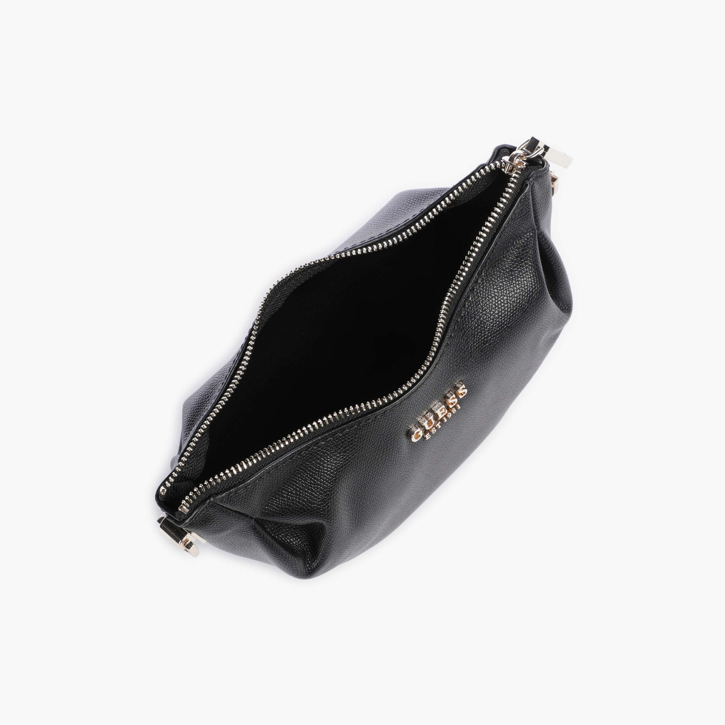 Guess - Amorette Top Zip Shoulder Bag - Black-women-bagsandwallets-handbags-image-3