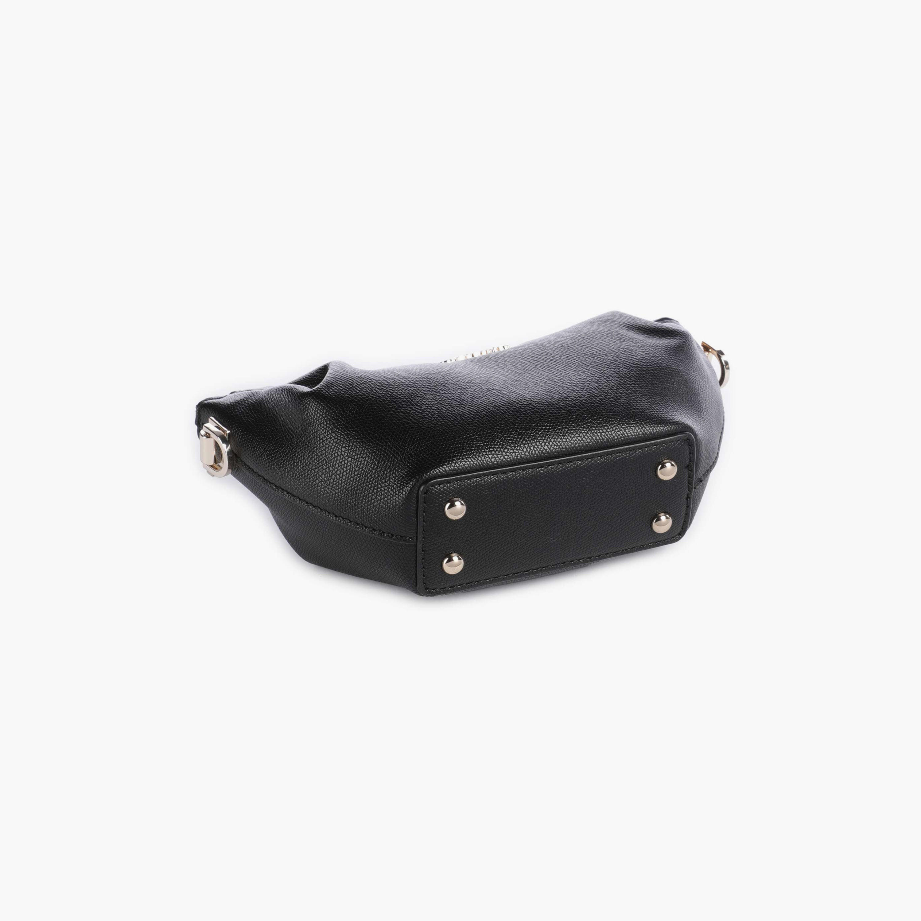 Guess - Amorette Top Zip Shoulder Bag - Black-women-bagsandwallets-handbags-image-4