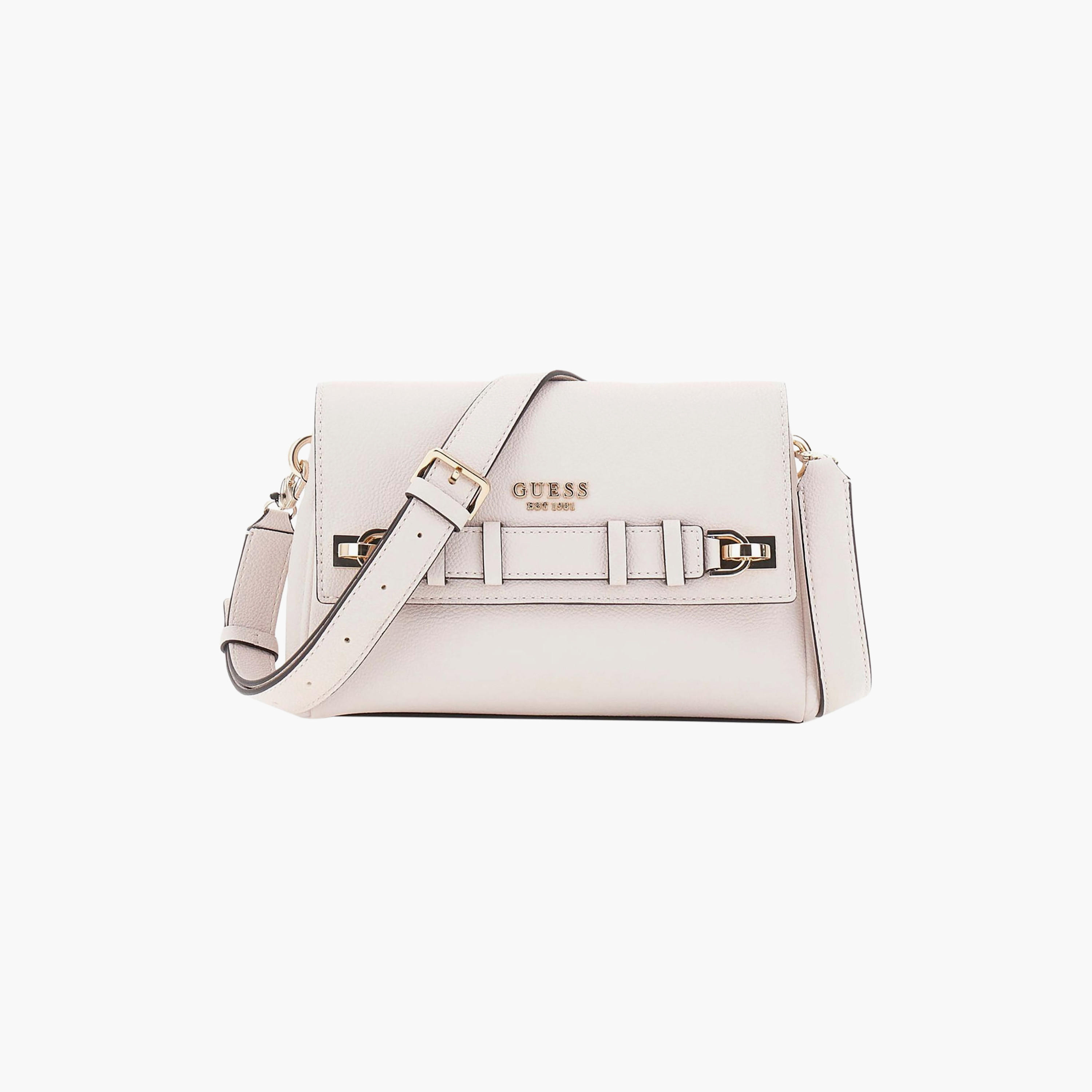 Guess - Gregoria Flap Crossbody - White-women-bagsandwallets-handbags-image-1