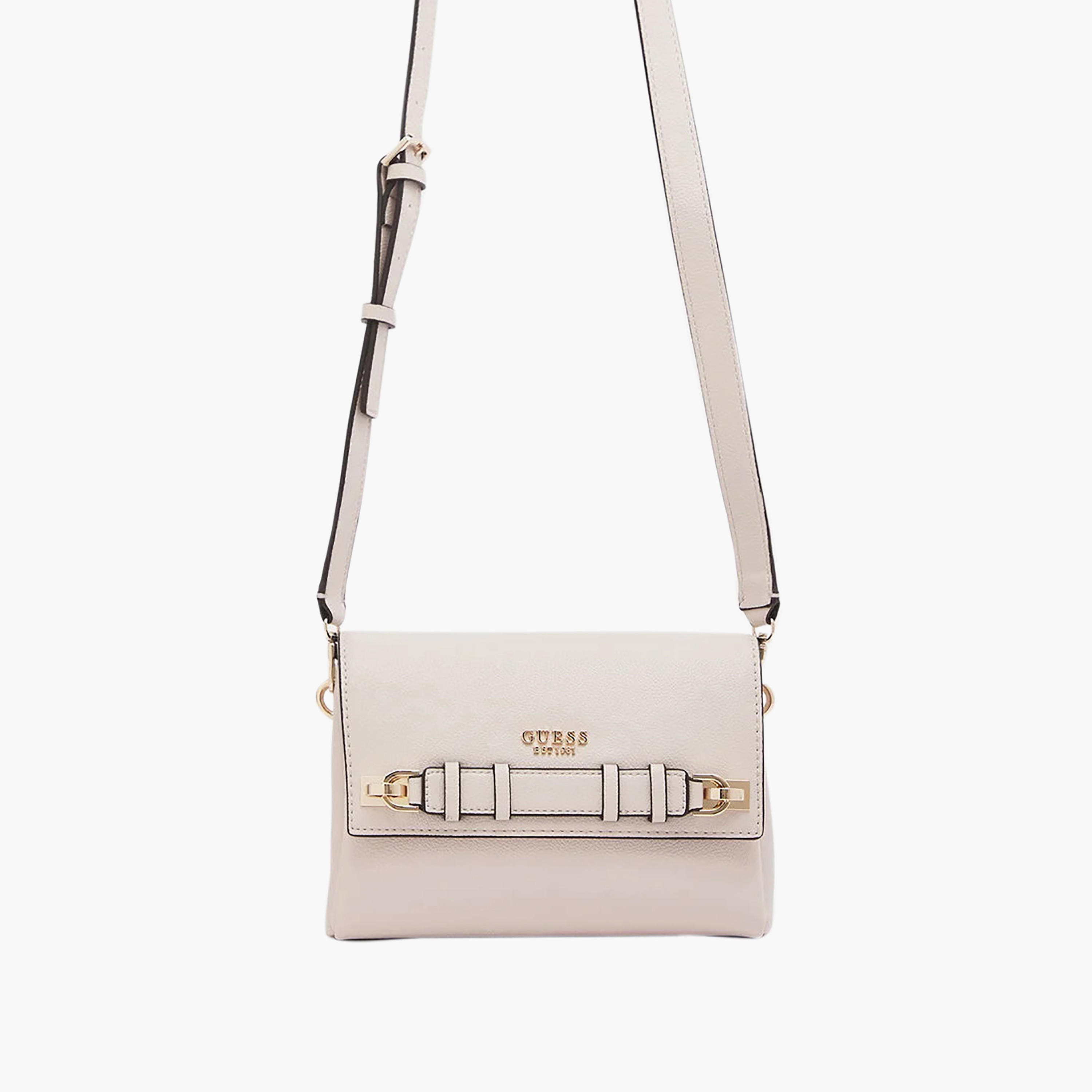 Guess - Gregoria Flap Crossbody - White-women-bagsandwallets-handbags-image-3