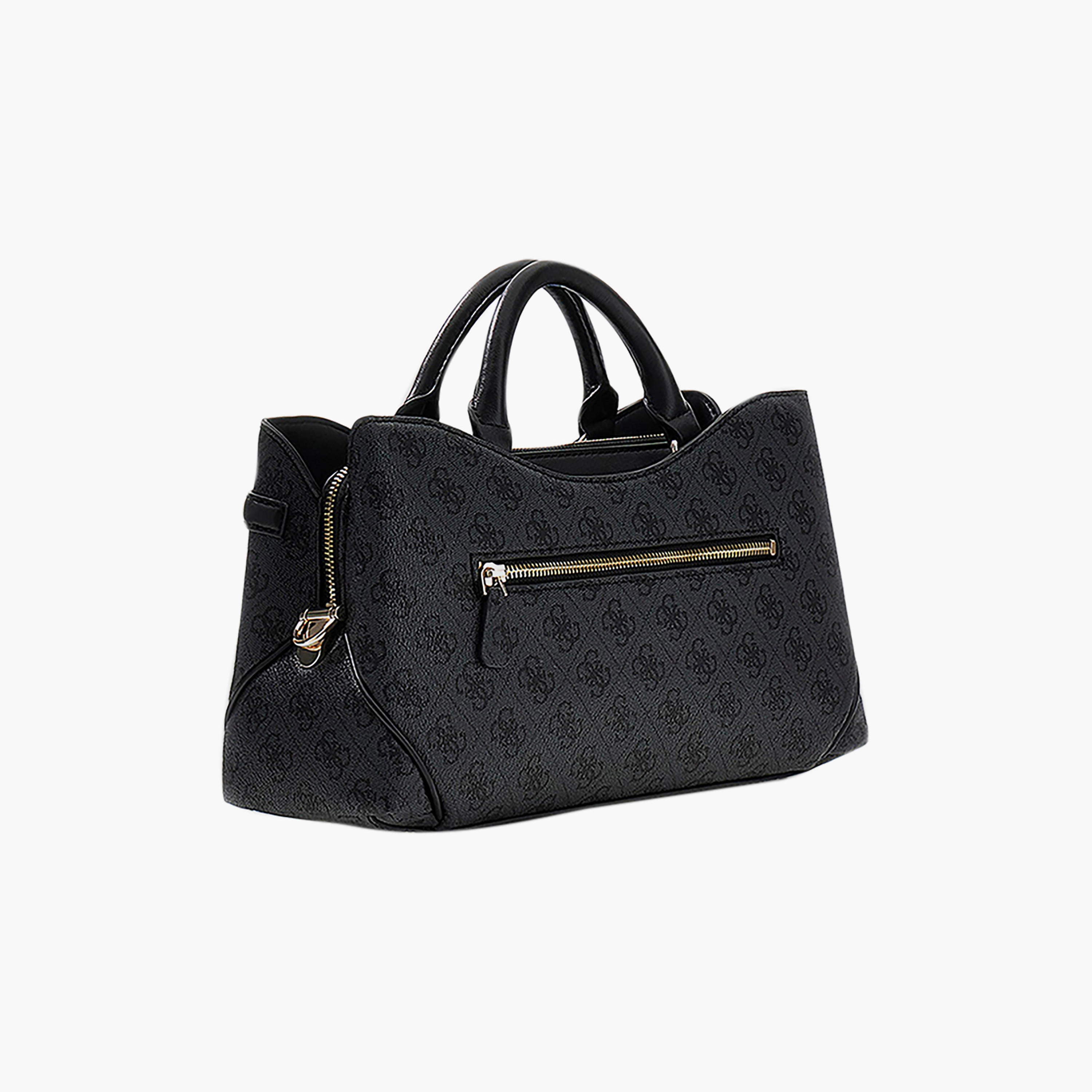 Guess - Dea Girlfriend Satchel - Black-women-bagsandwallets-handbags-image-3