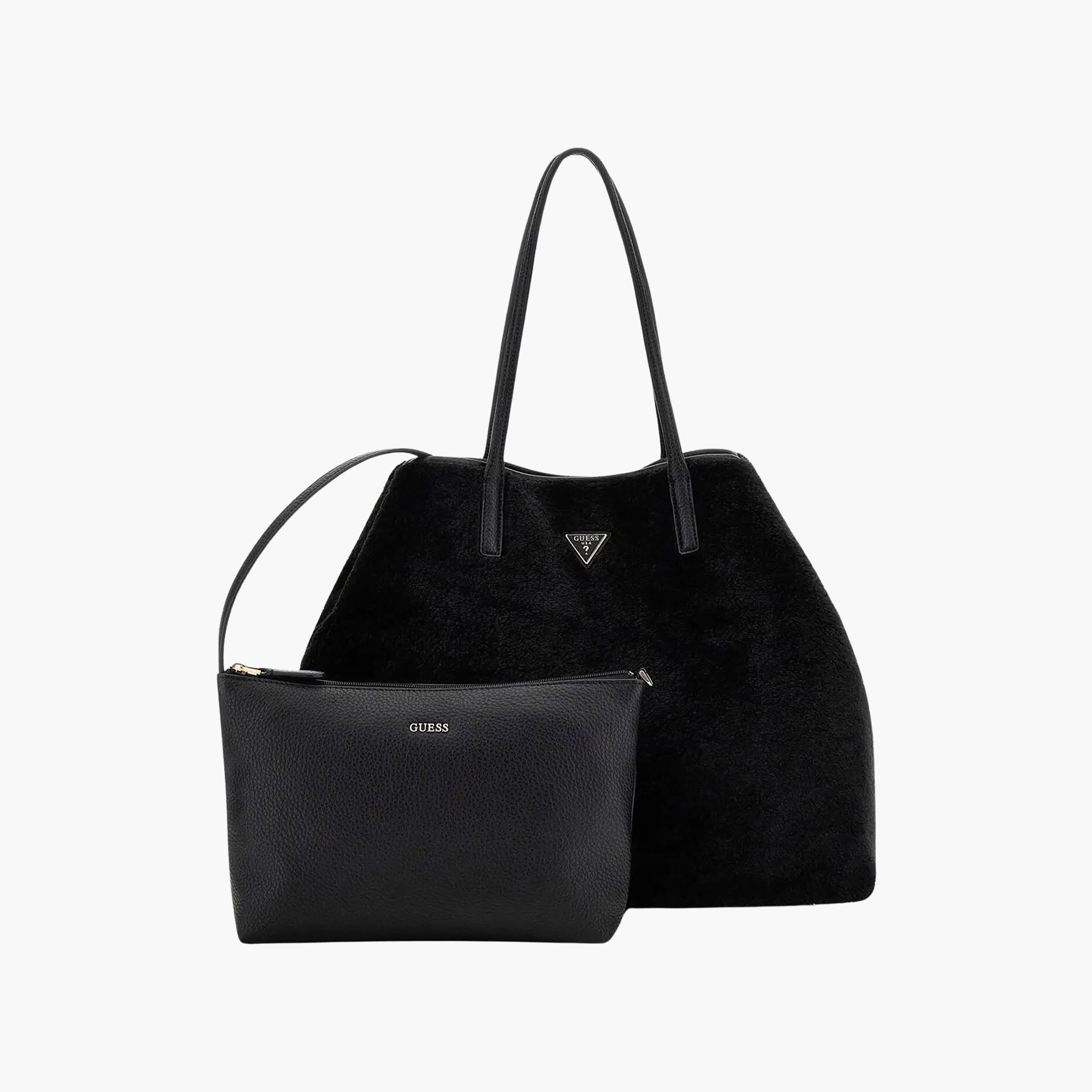 Guess - Victtoria Large 2 In 1 Tote - Black-women-bagsandwallets-handbags-image-1