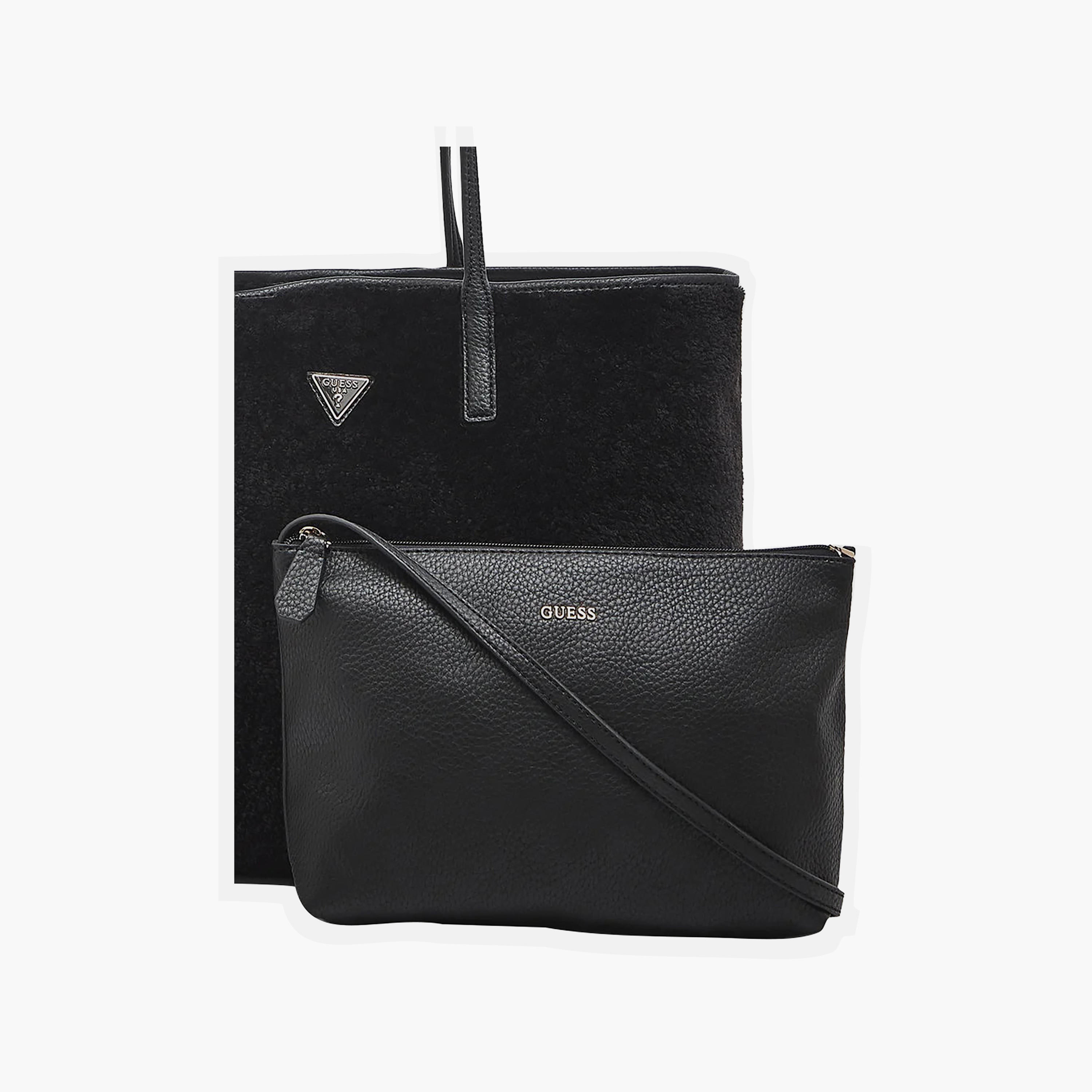 Guess - Victtoria Large 2 In 1 Tote - Black-women-bagsandwallets-handbags-image-6
