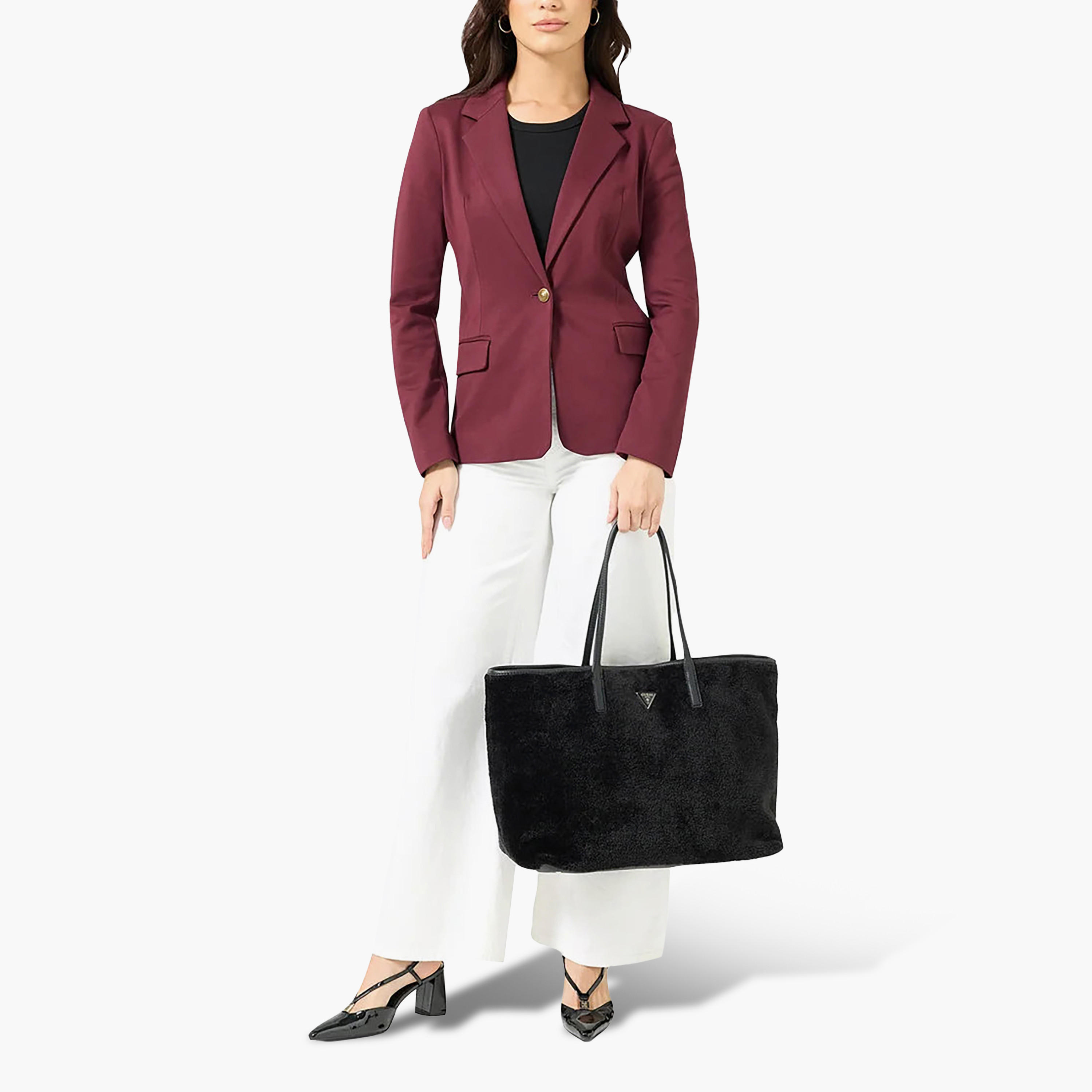 Guess - Victtoria Large 2 In 1 Tote - Black-women-bagsandwallets-handbags-image-8