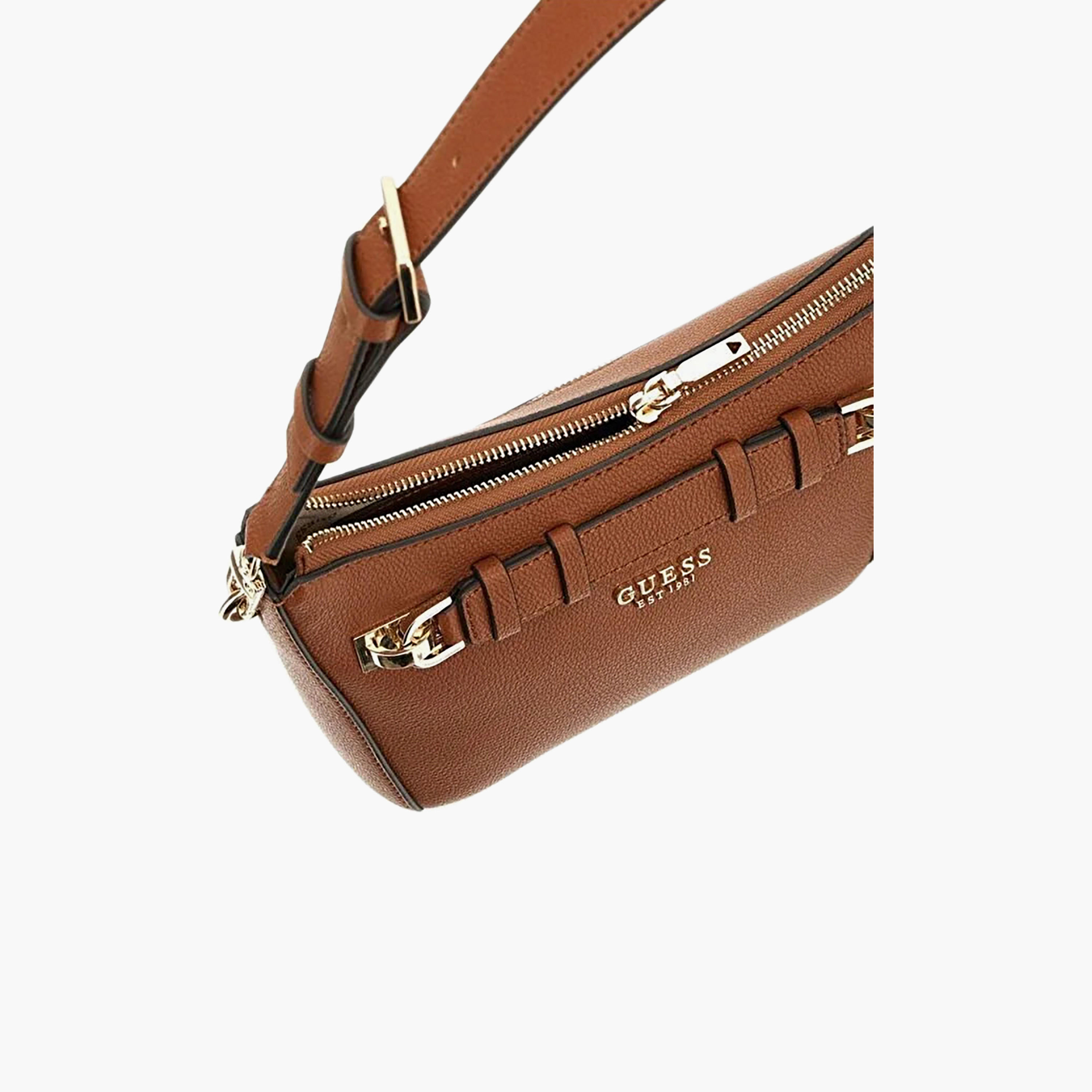حقيبة كتف غيس غريغوريا بسحاب وحزام قابل للتعديل-women-bagsandwallets-handbags-image-3